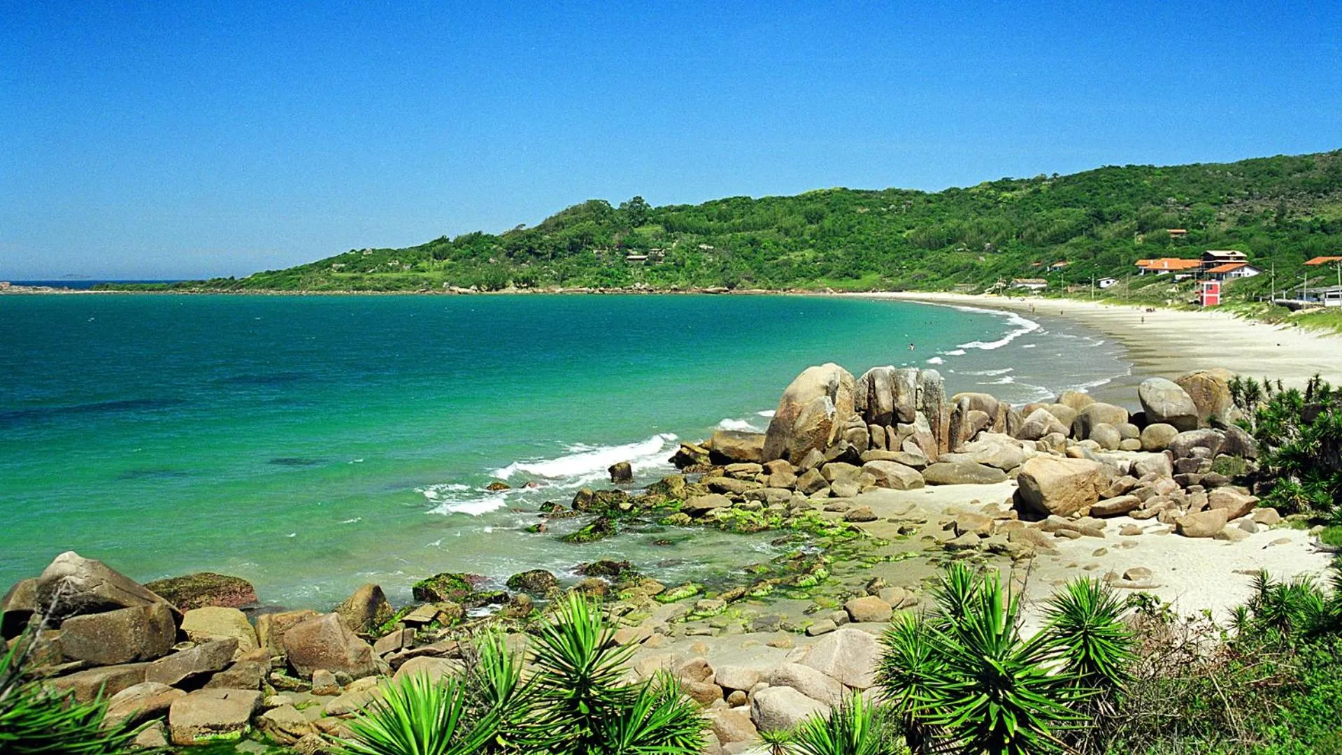 Beach in Hotel Pousada Santos