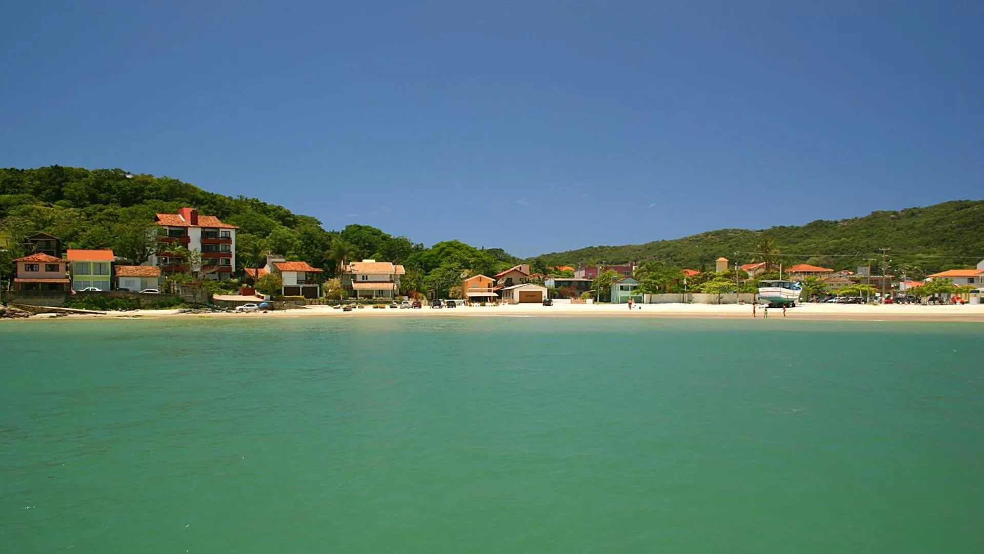 Beach in Hotel Pousada Santos
