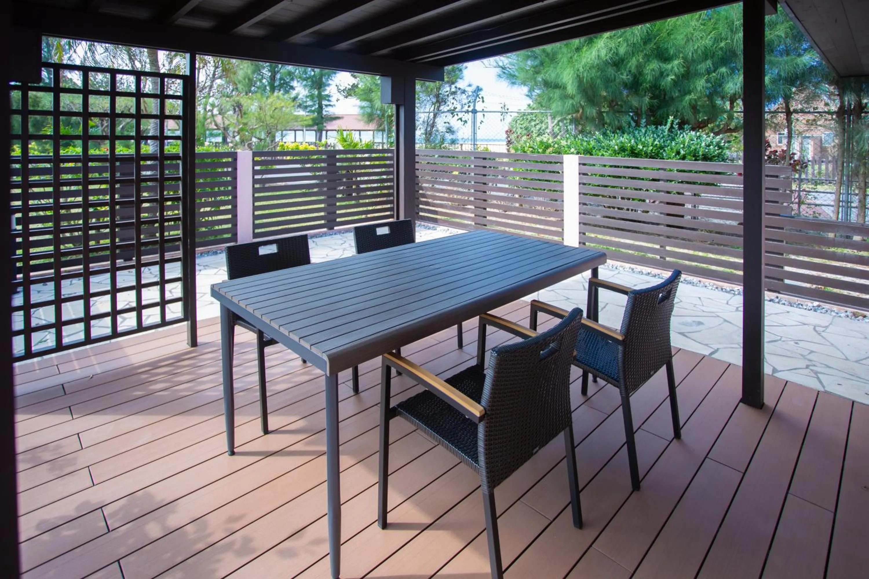 Balcony/Terrace in Okuma Private Beach & Resort