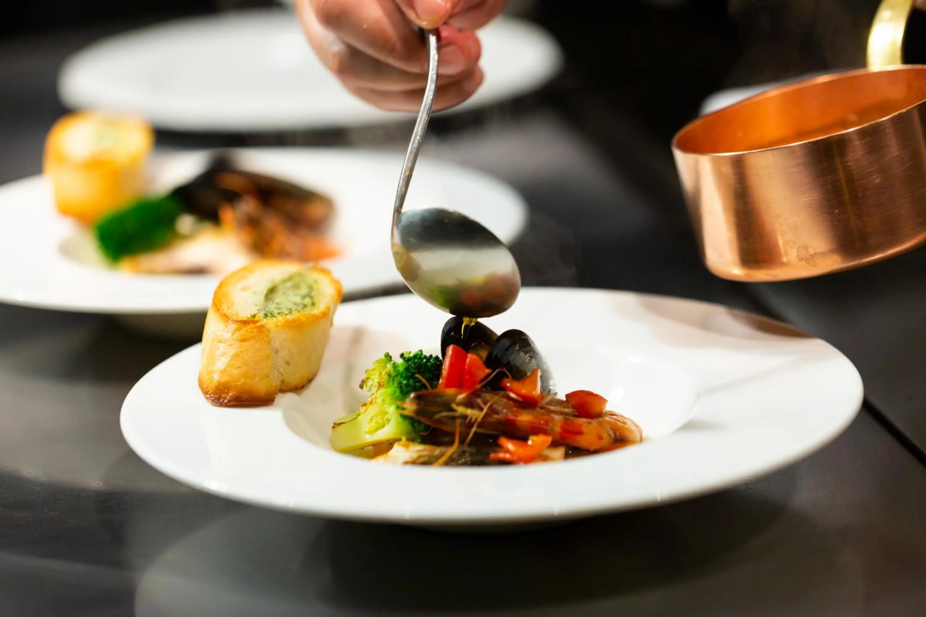 Dinner in Okuma Private Beach & Resort