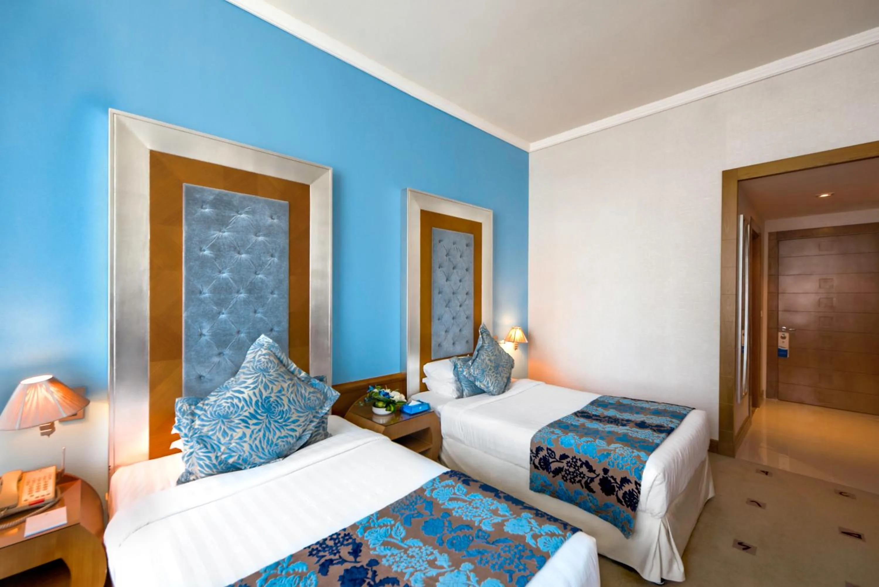 Bed in Marina Byblos Hotel