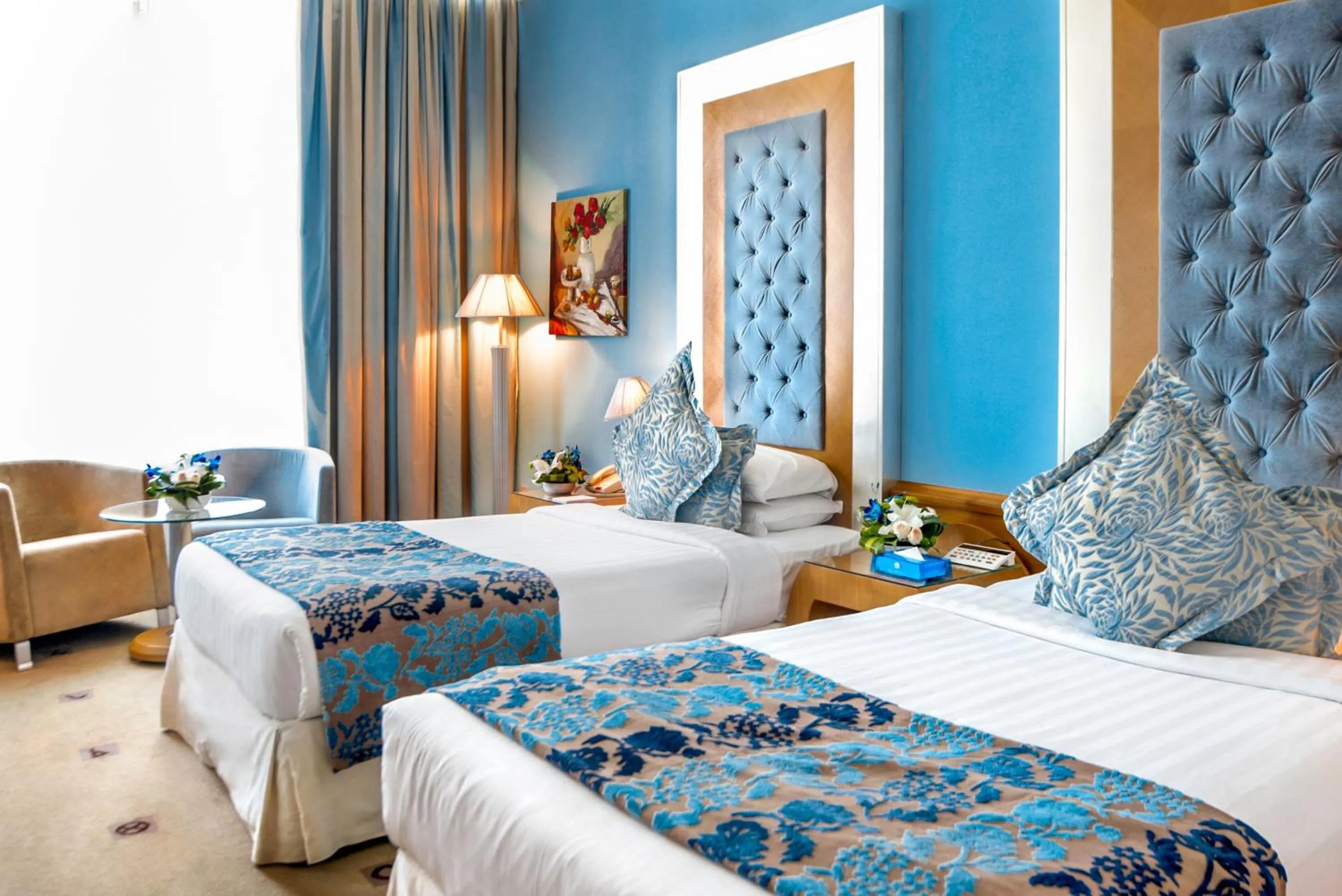 Bed in Marina Byblos Hotel