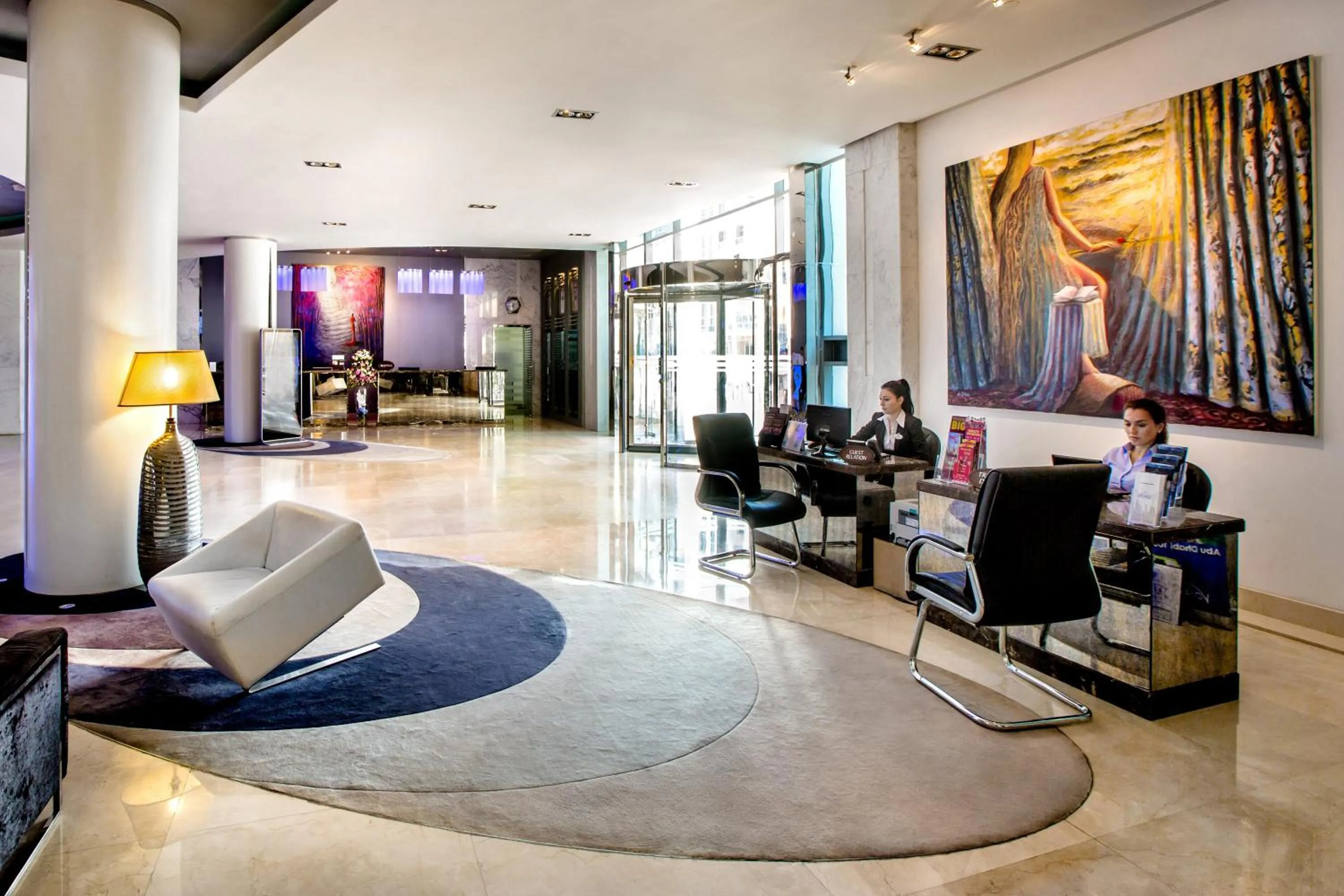 Lobby or reception in Marina Byblos Hotel