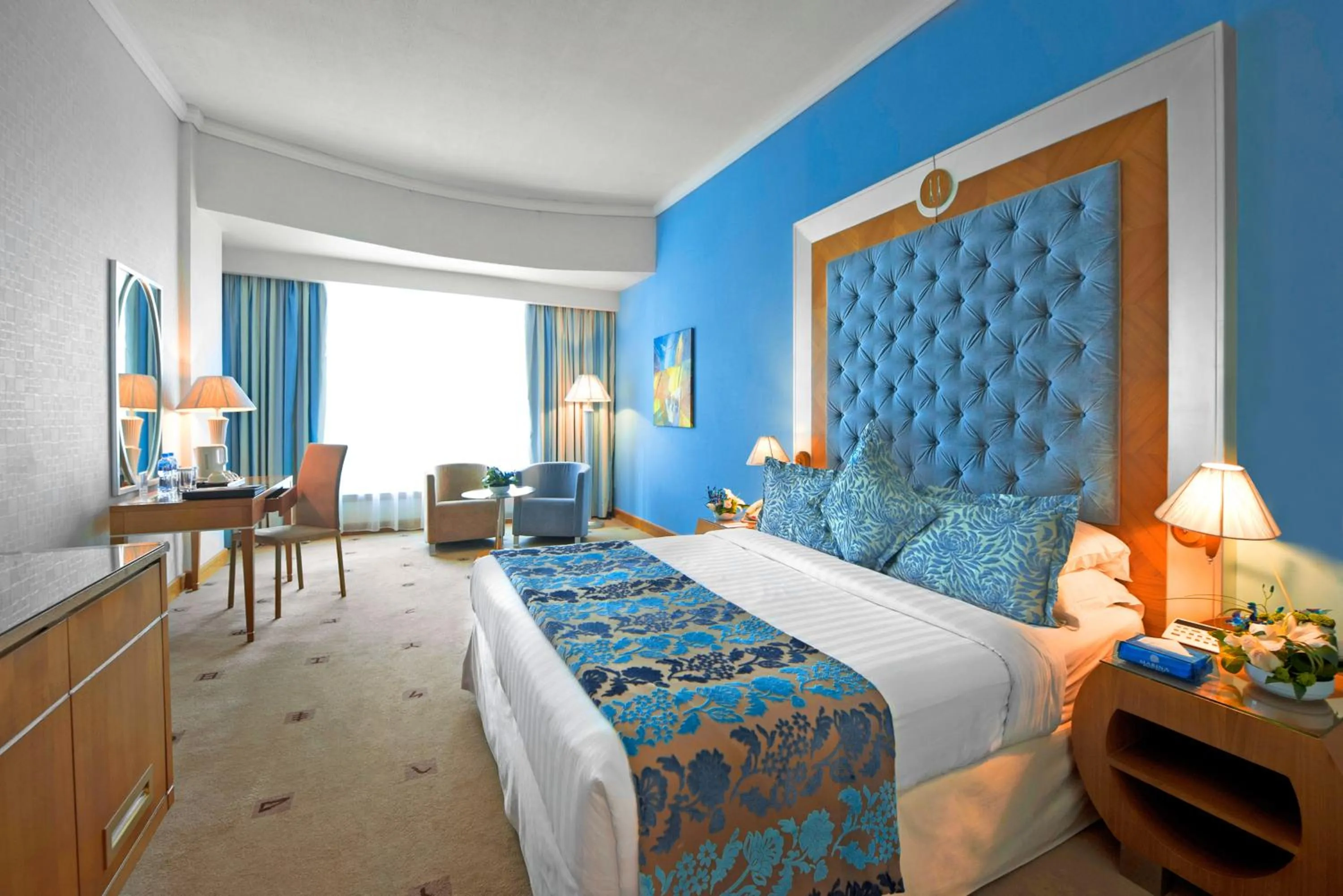 Bed in Marina Byblos Hotel