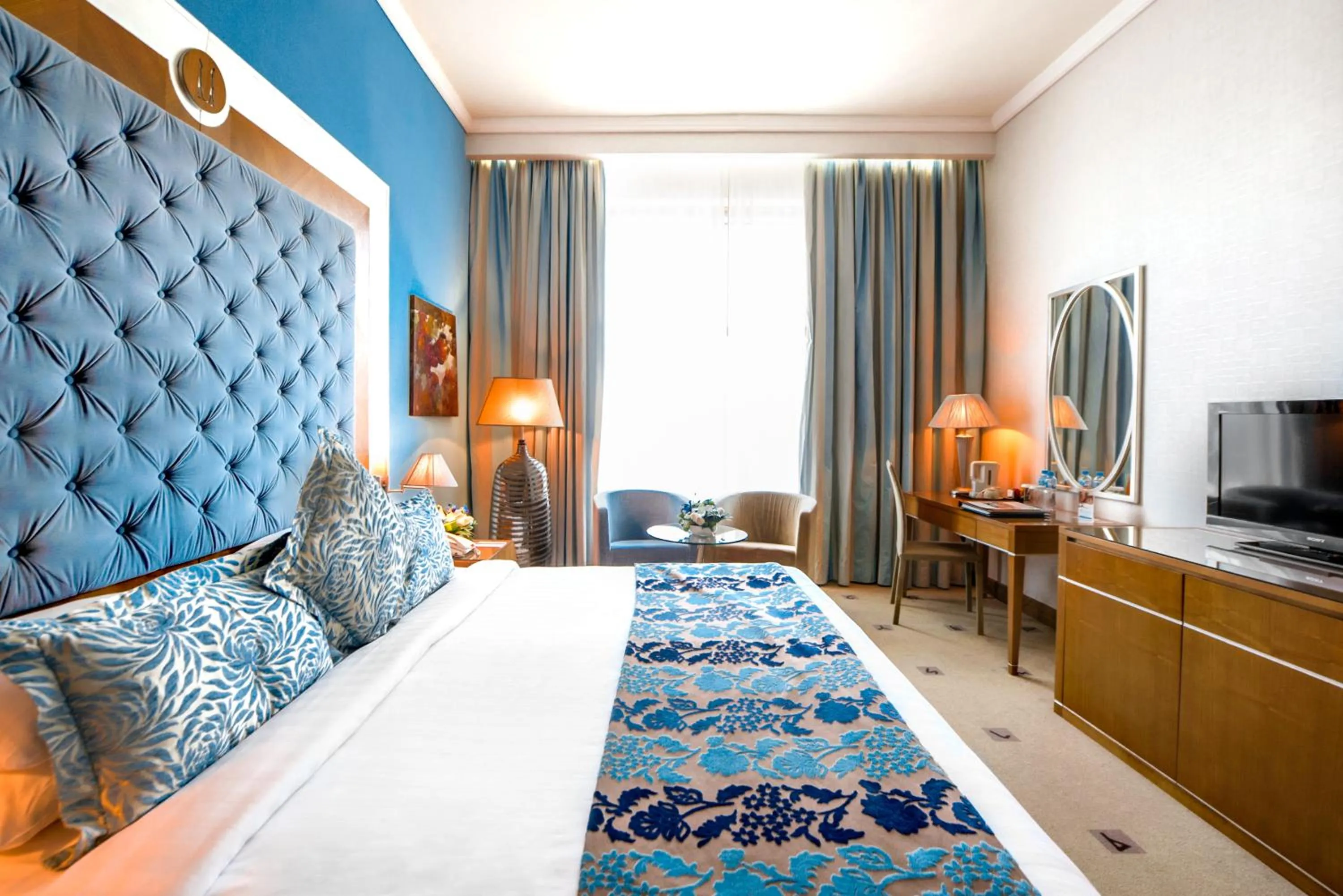 Bed in Marina Byblos Hotel