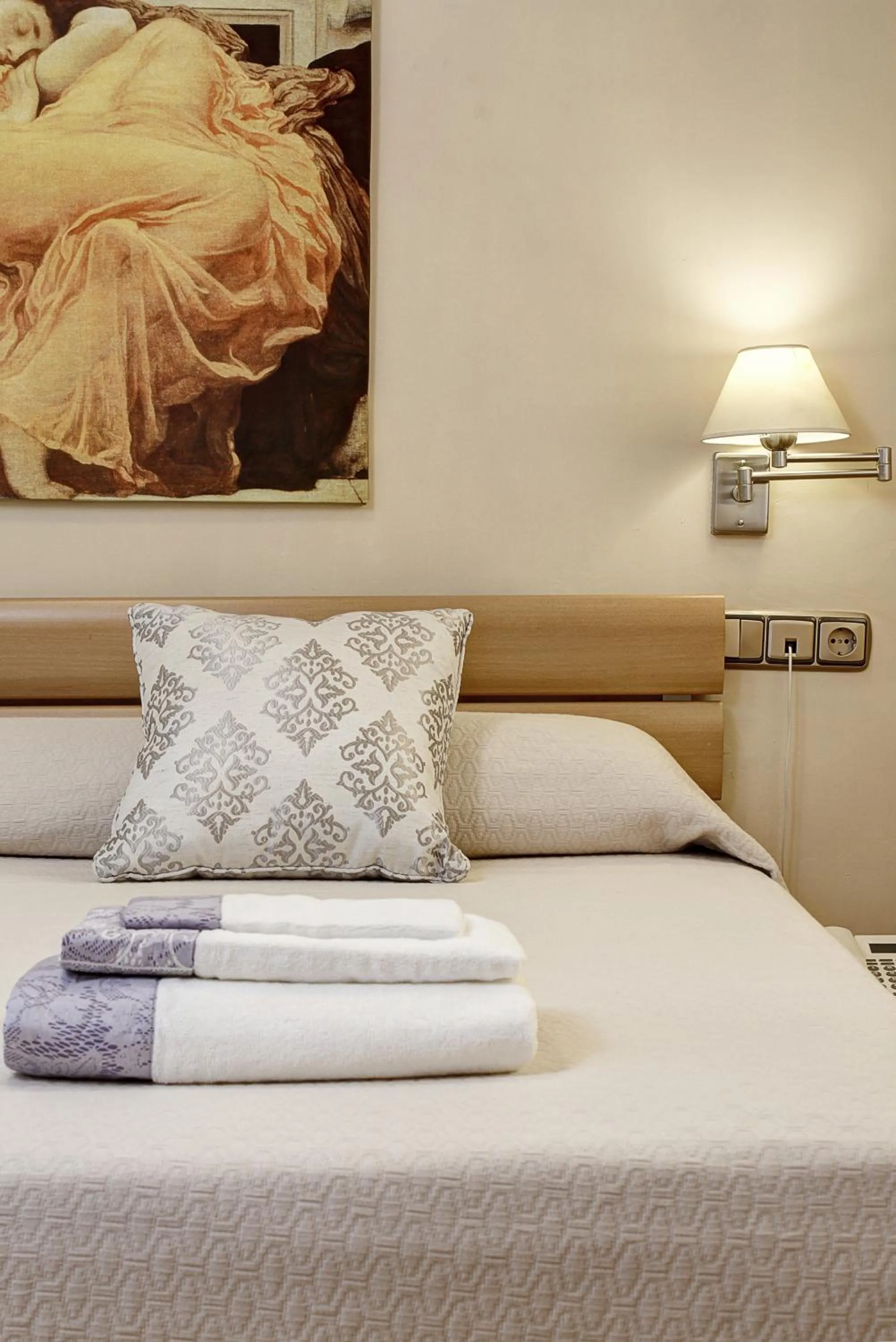 Bed in Apartamentos Turísticos Centro