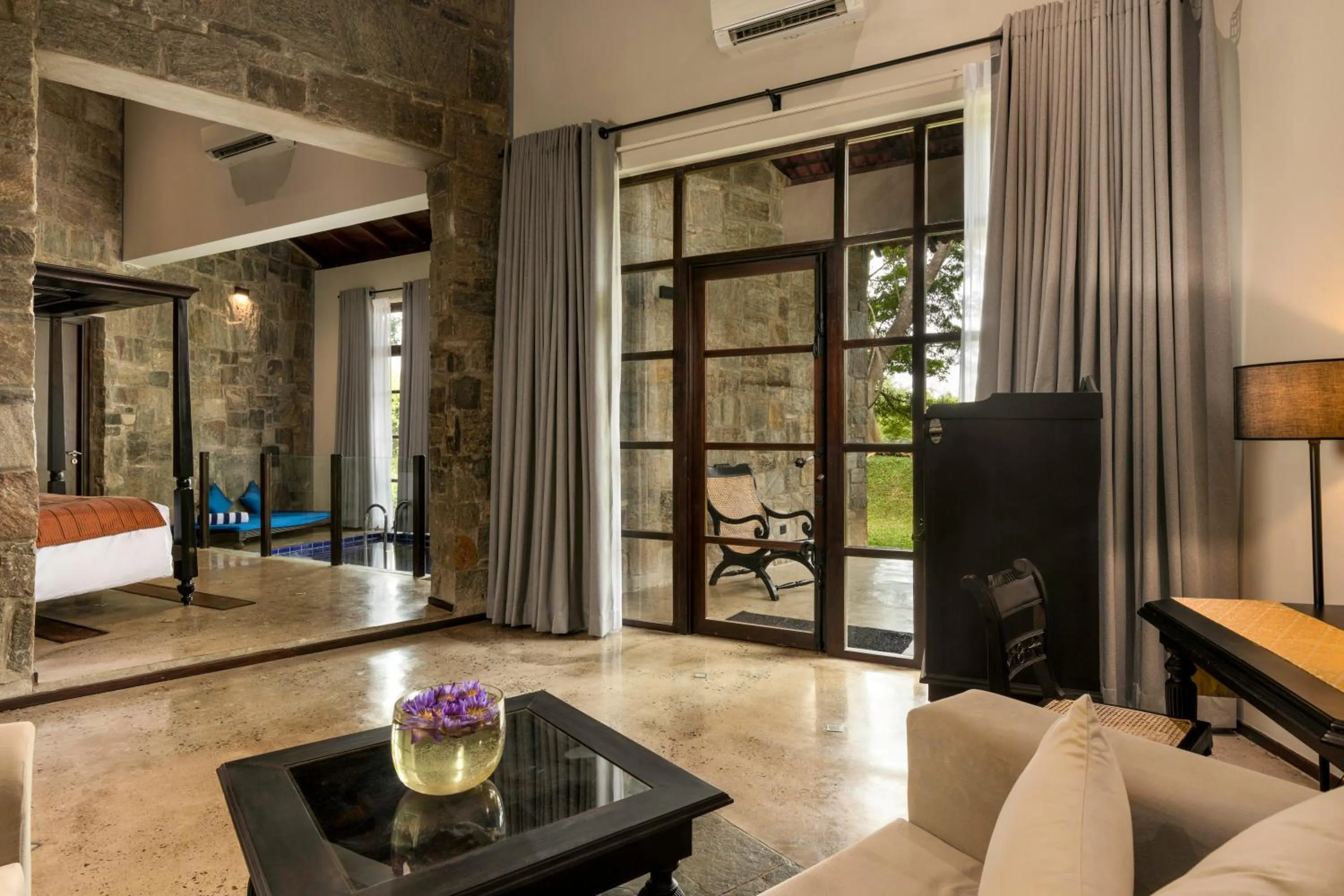 Patio in Ayugiri Ayurveda Wellness Resort Sigiriya