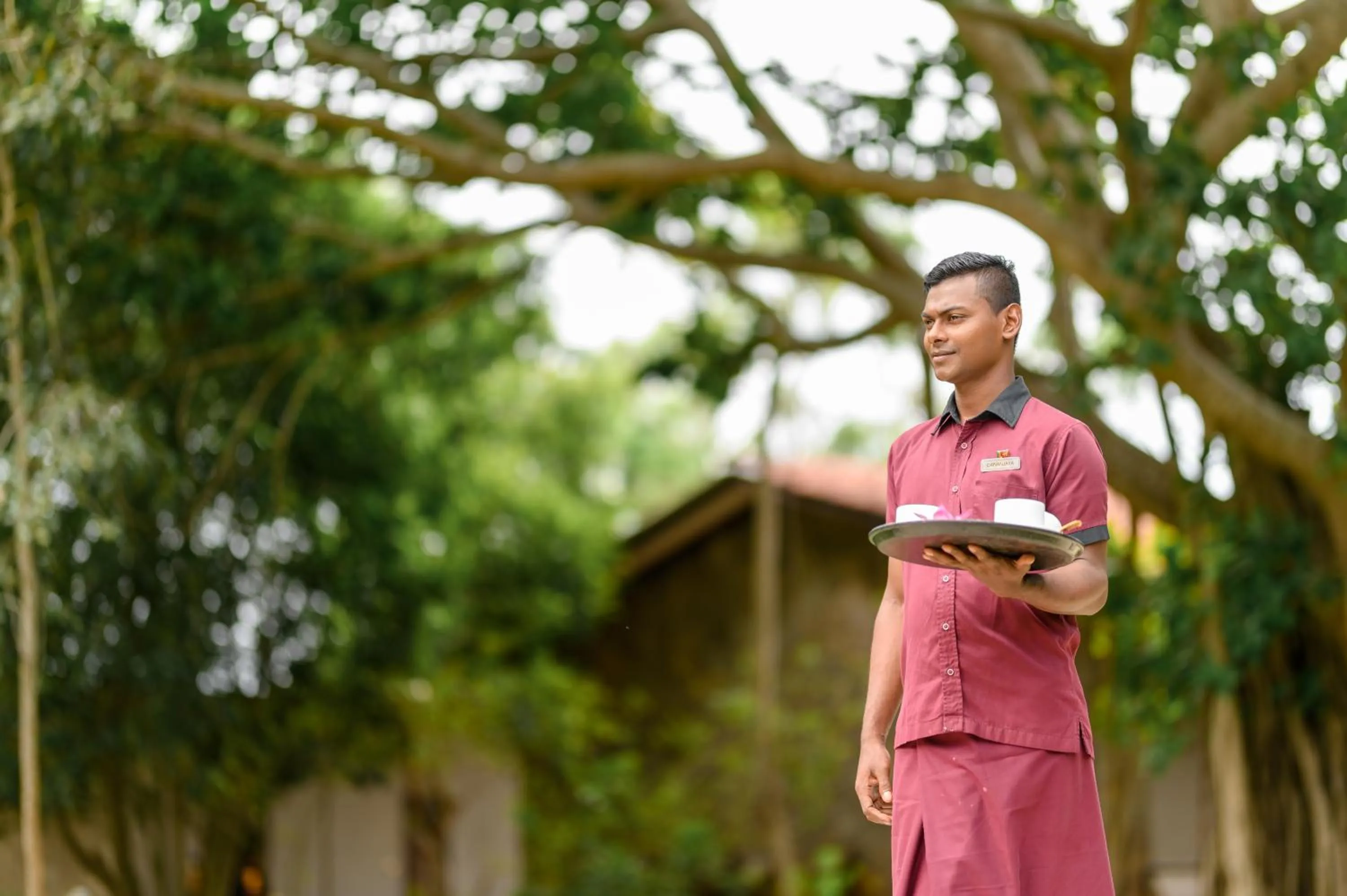 Staff in Ayugiri Ayurveda Wellness Resort Sigiriya