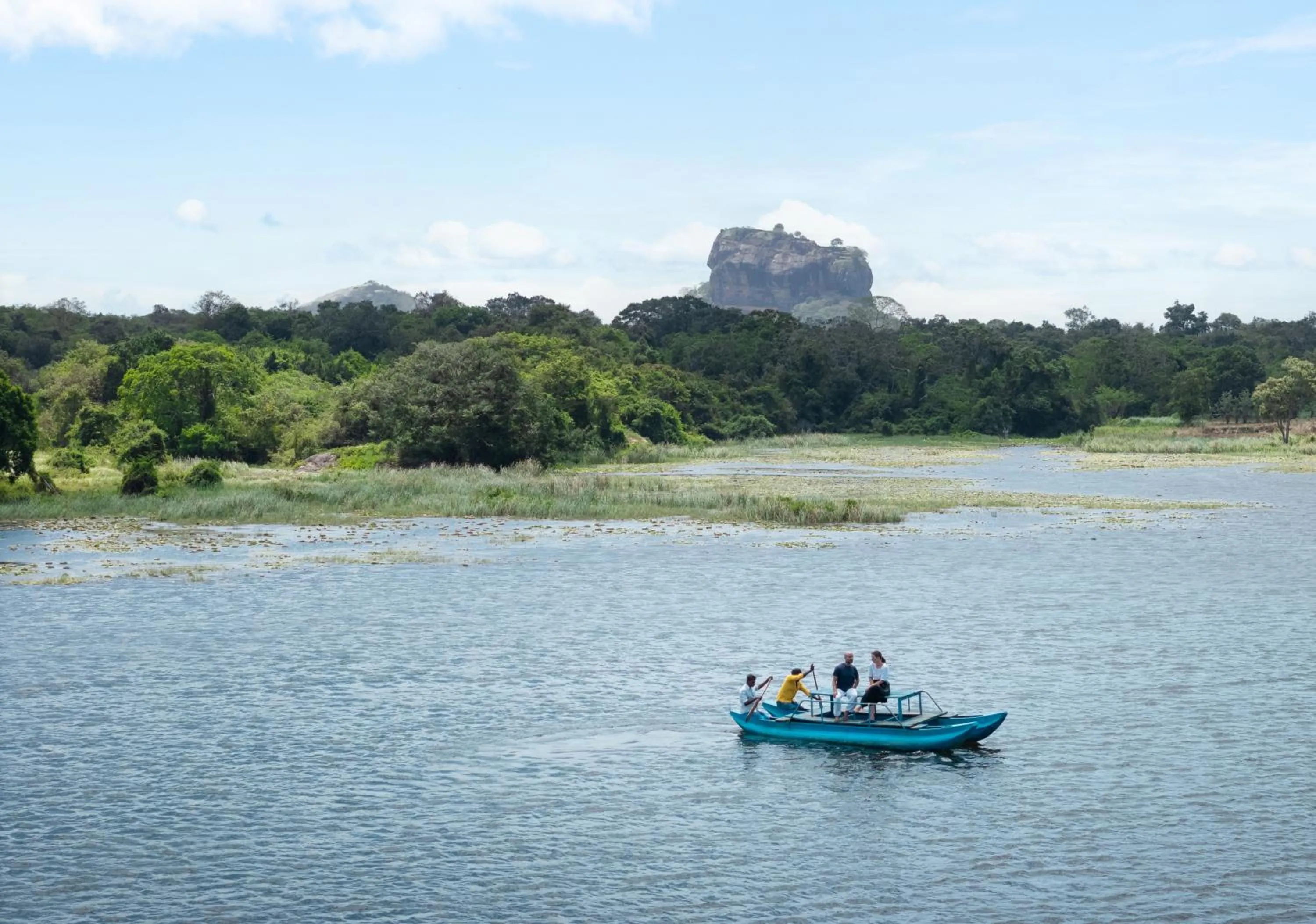 Lake view in Ayugiri Ayurveda Wellness Resort Sigiriya