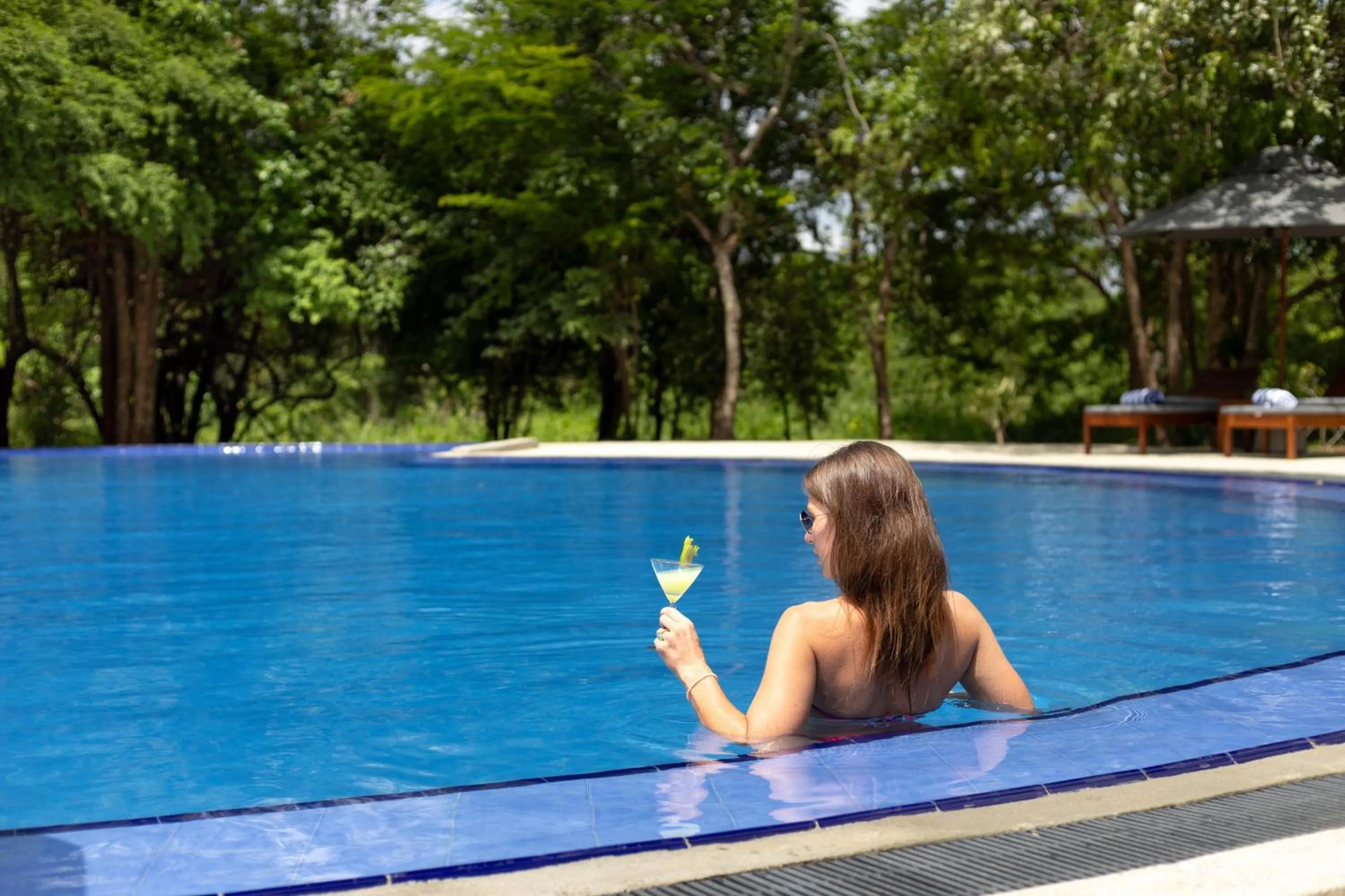 Garden view in Ayugiri Ayurveda Wellness Resort Sigiriya