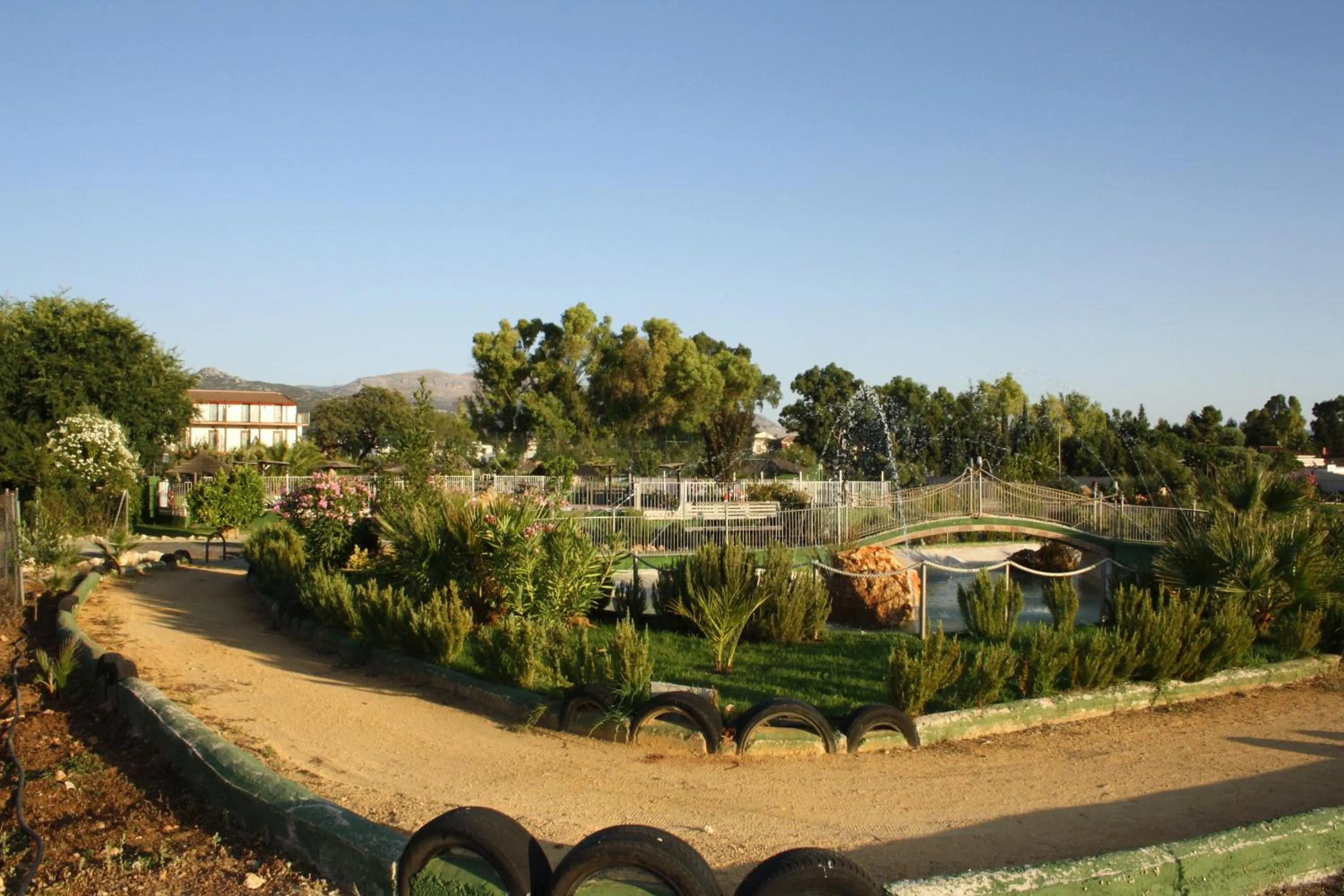 Children play ground in Hotel Rural El Cortijo