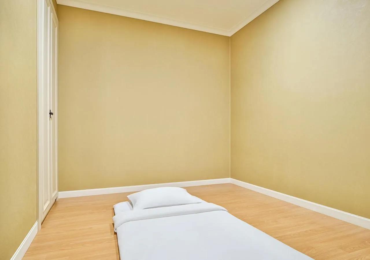 Bed in Hanwha Resort Seorak Sorano