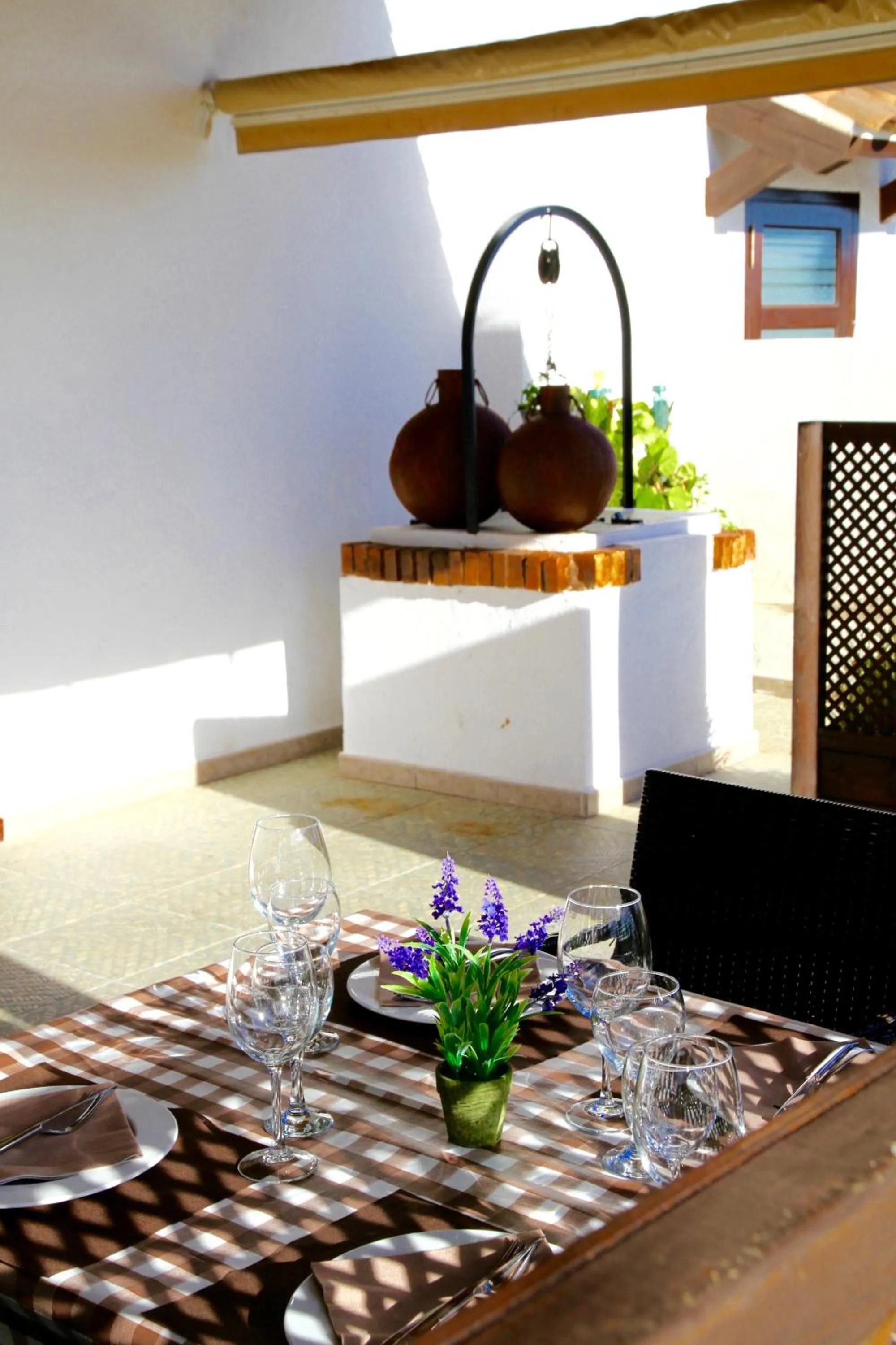 Decorative detail in Hotel Mas Prades