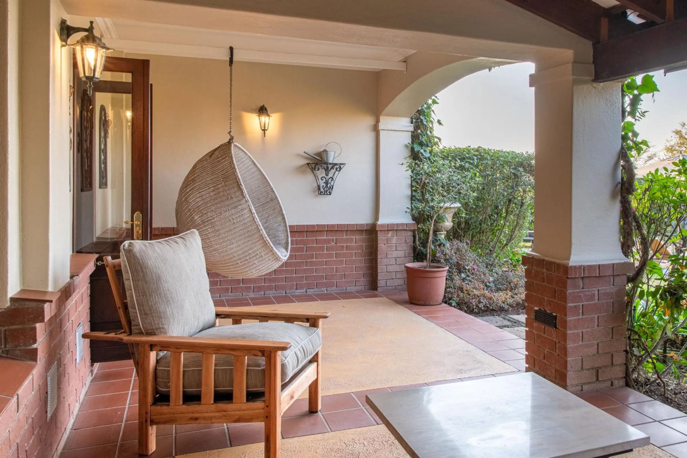 Garden view in Oliver`s