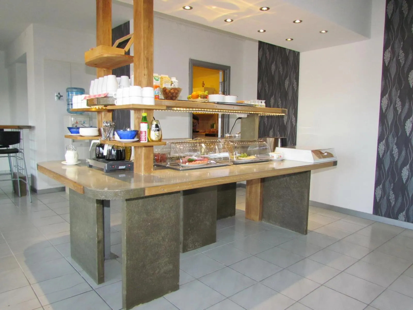 Decorative detail in Fleninge Classic Motel