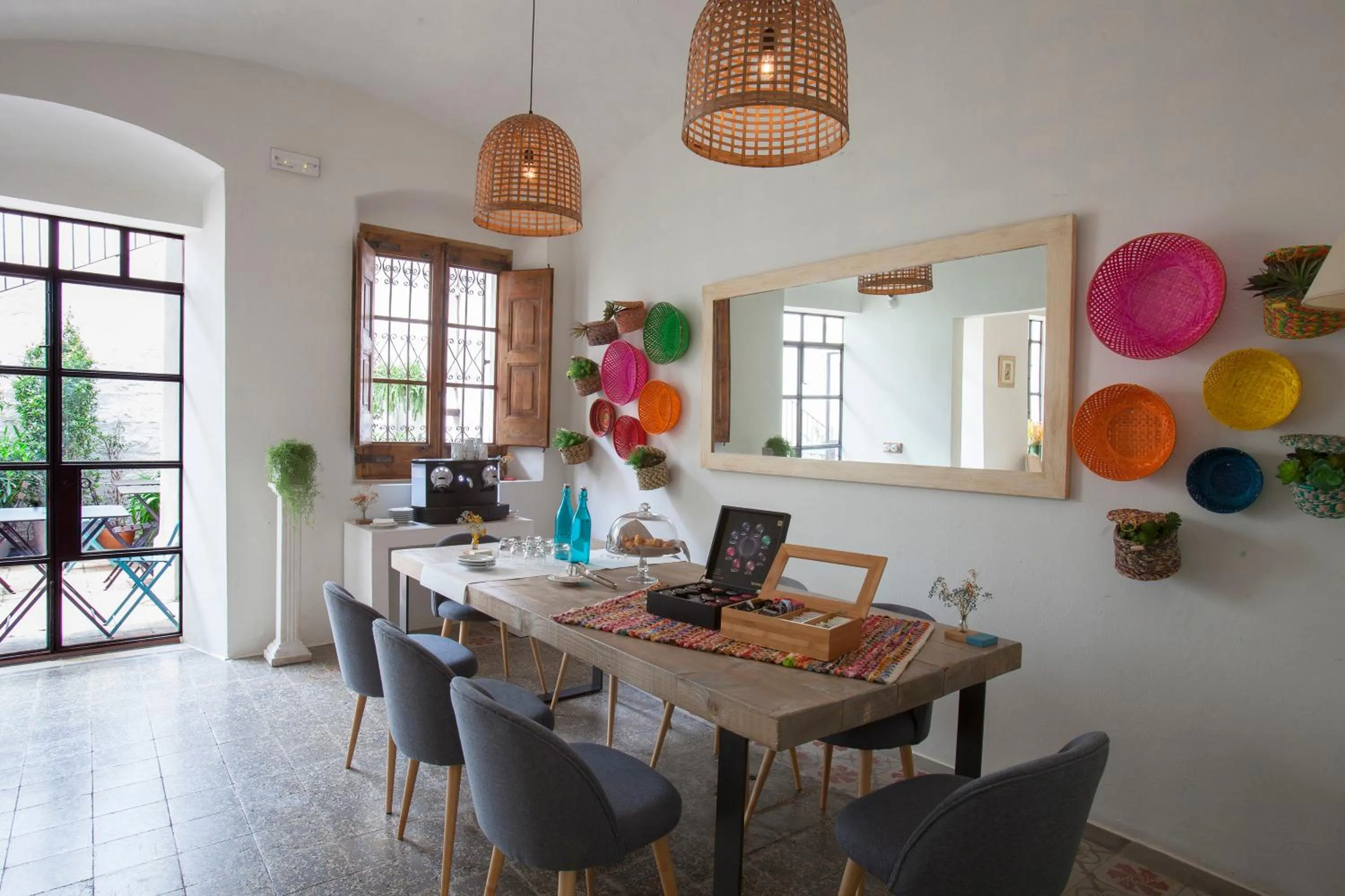 Dining area in Hotel Hanoi