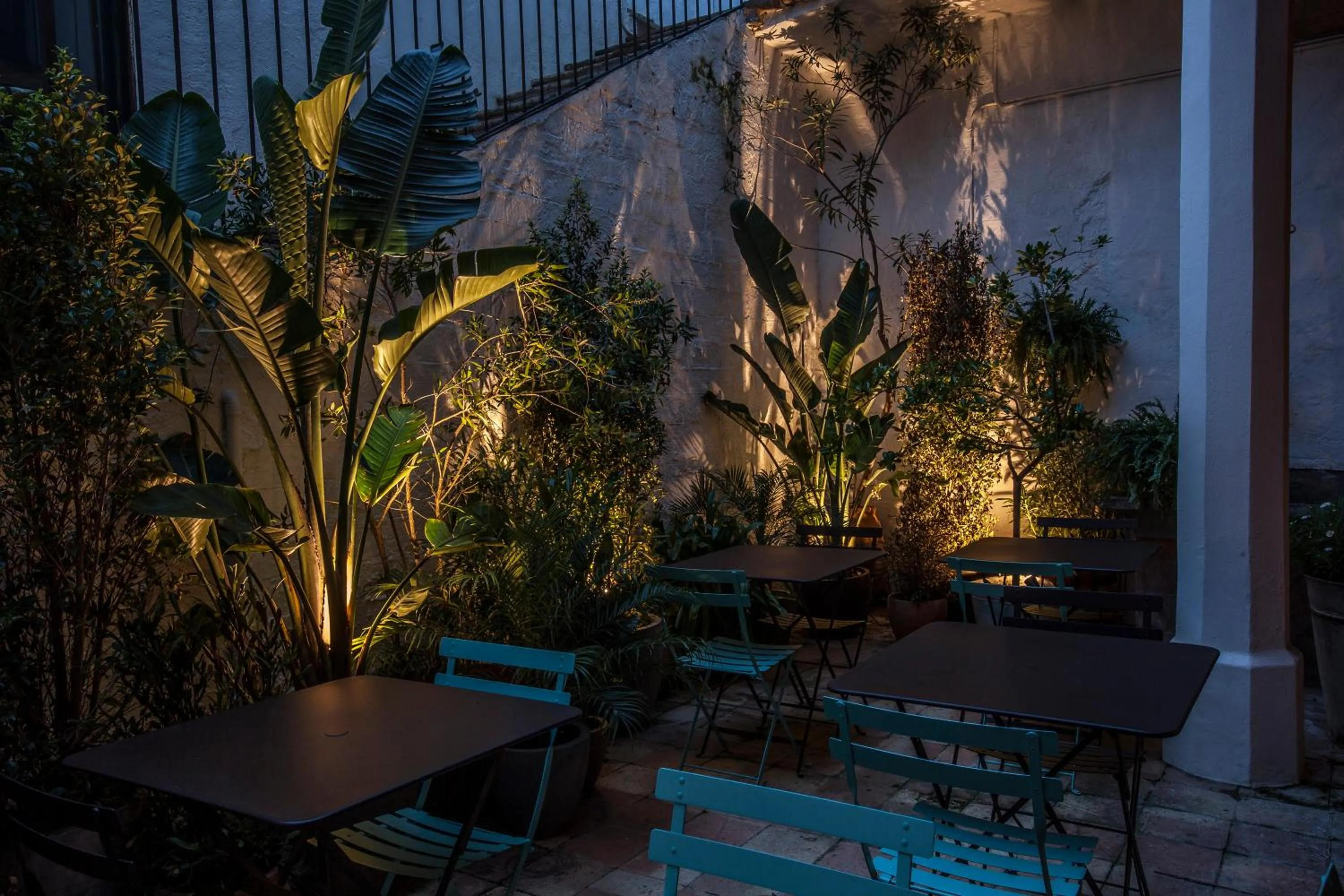 Patio in Hotel Hanoi