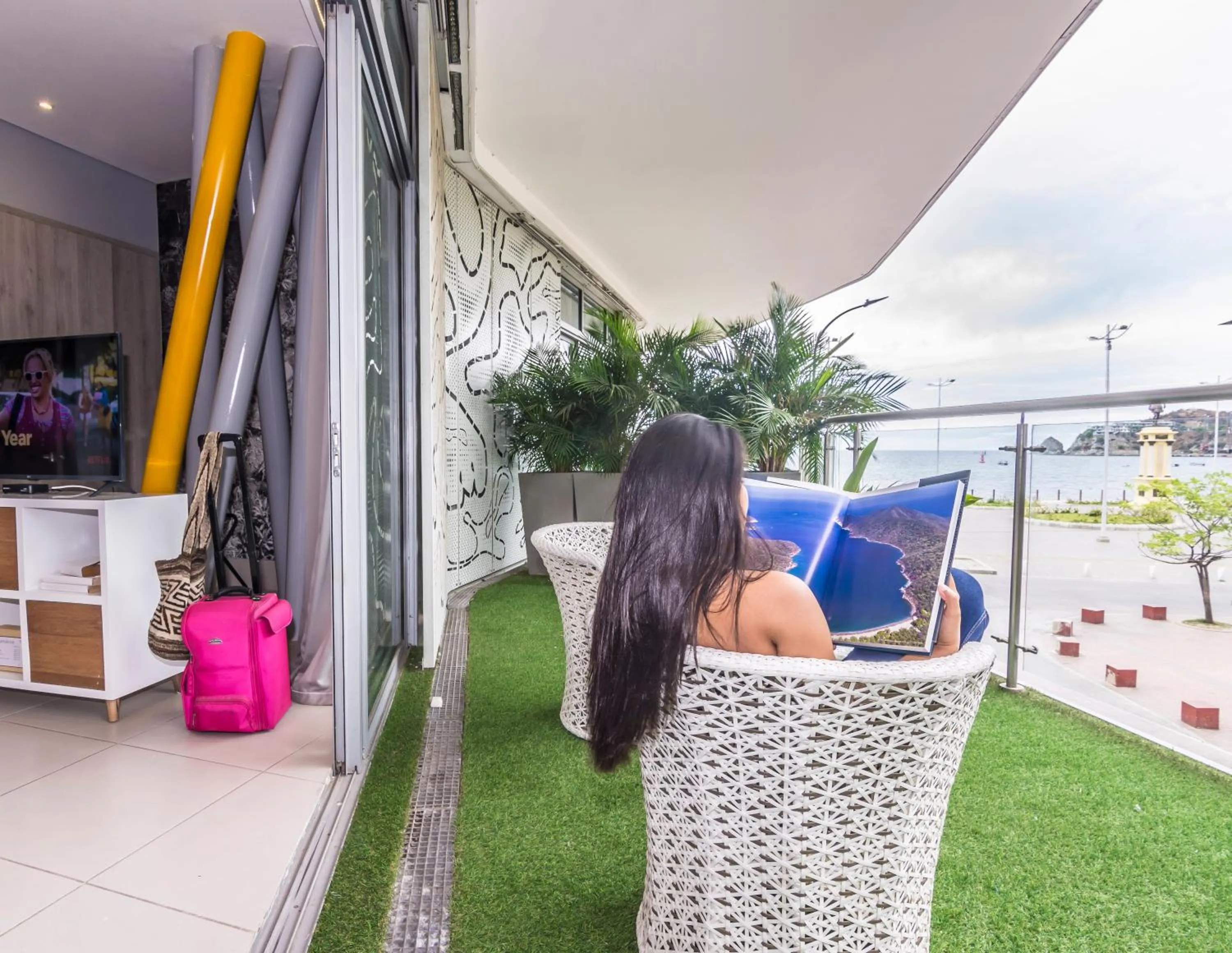Balcony/Terrace in Bonita Bay Concept Hotel by Xarm Hotels