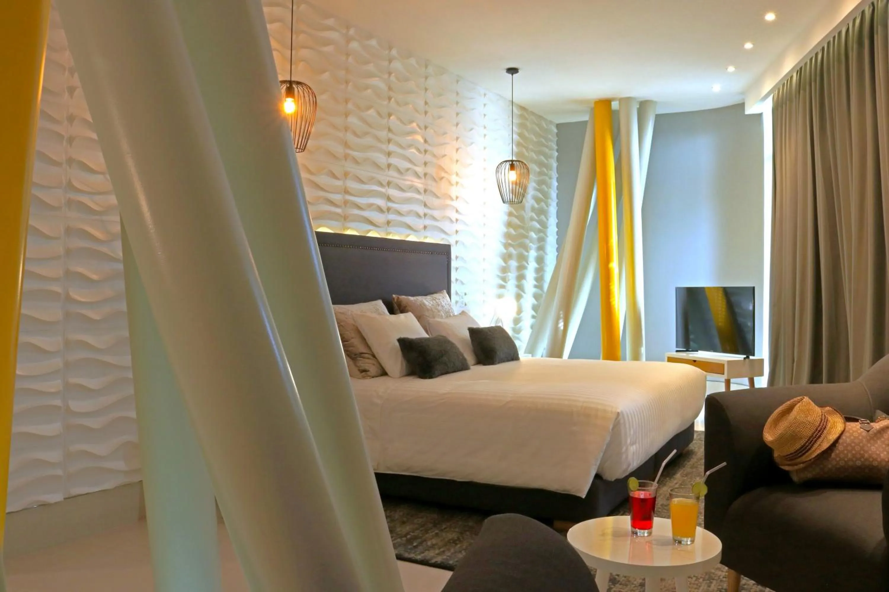 Photo of the whole room, Bed in Bonita Bay Concept Hotel by Xarm Hotels