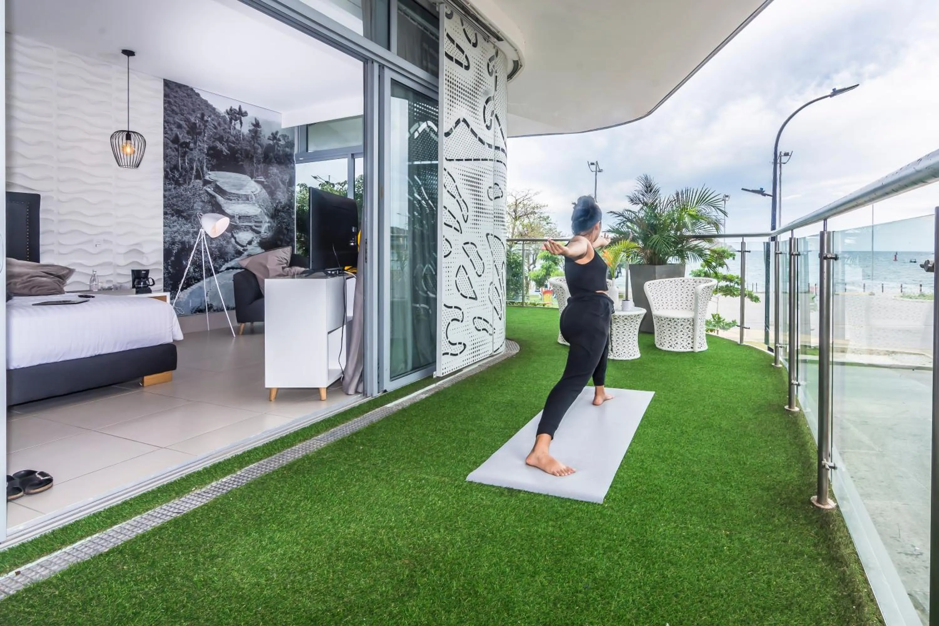 Balcony/Terrace in Bonita Bay Concept Hotel by Xarm Hotels