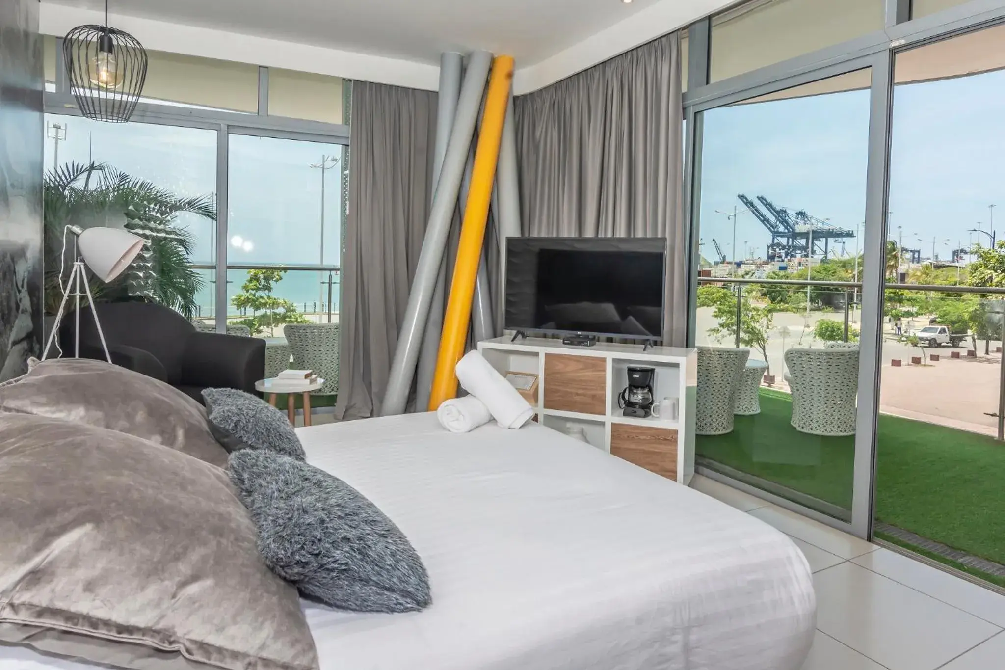 Deluxe Room with Balcony and Sea View in Bonita Bay Concept Hotel by Xarm Hotels Deluxe Room with Balcony and Sea View in Bonita Bay Concept Hotel by Xarm Hotels