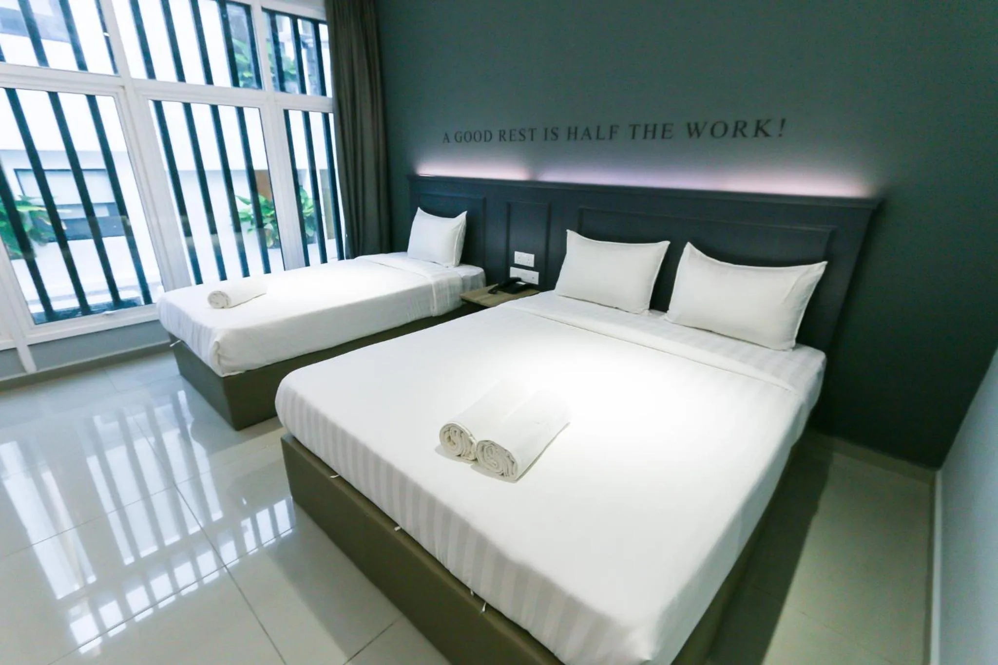 Bed in Hotel 99 Sri Petaling (Bukit Jalil)