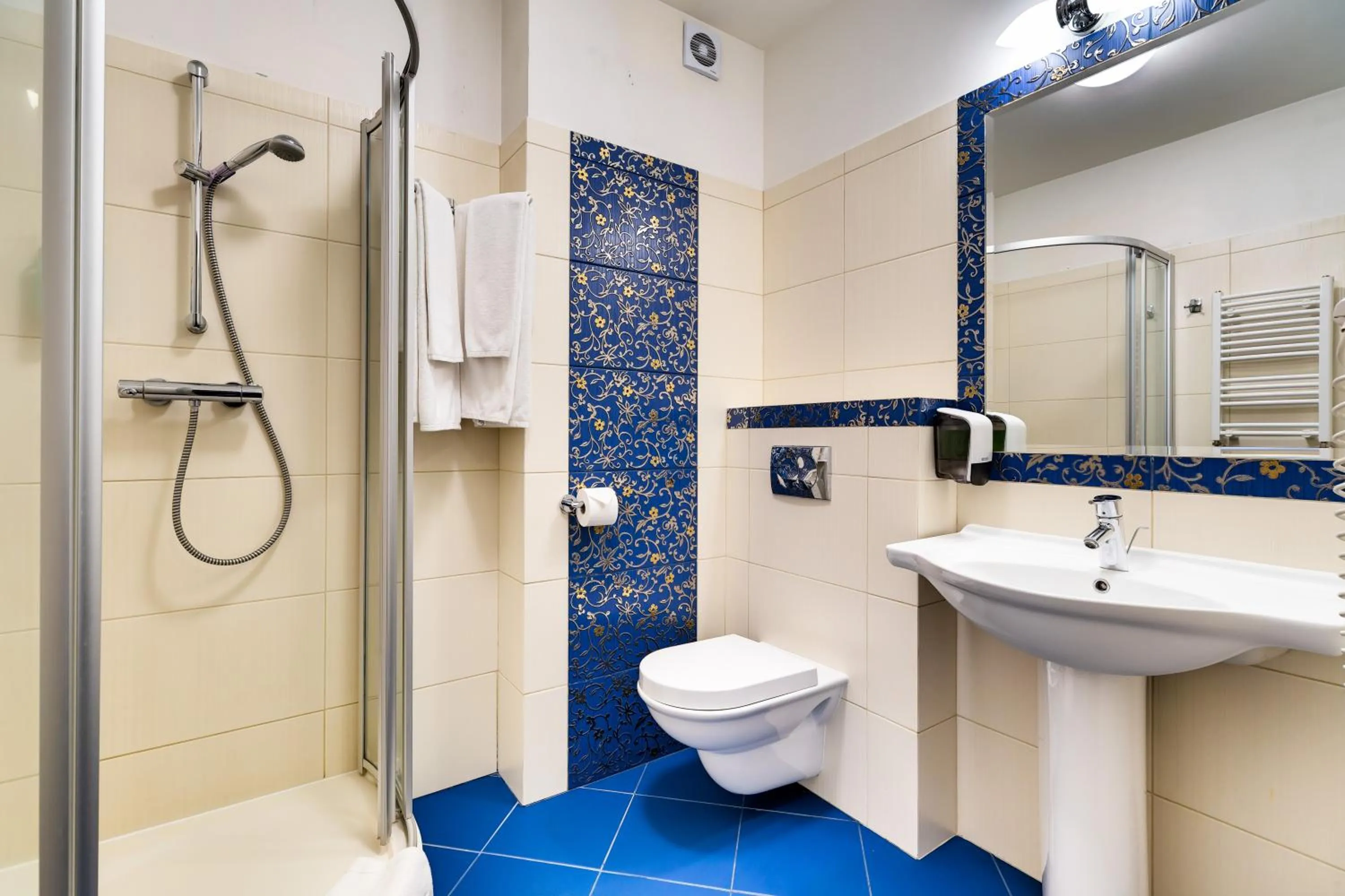 Bathroom in Hotel Pan Tadeusz