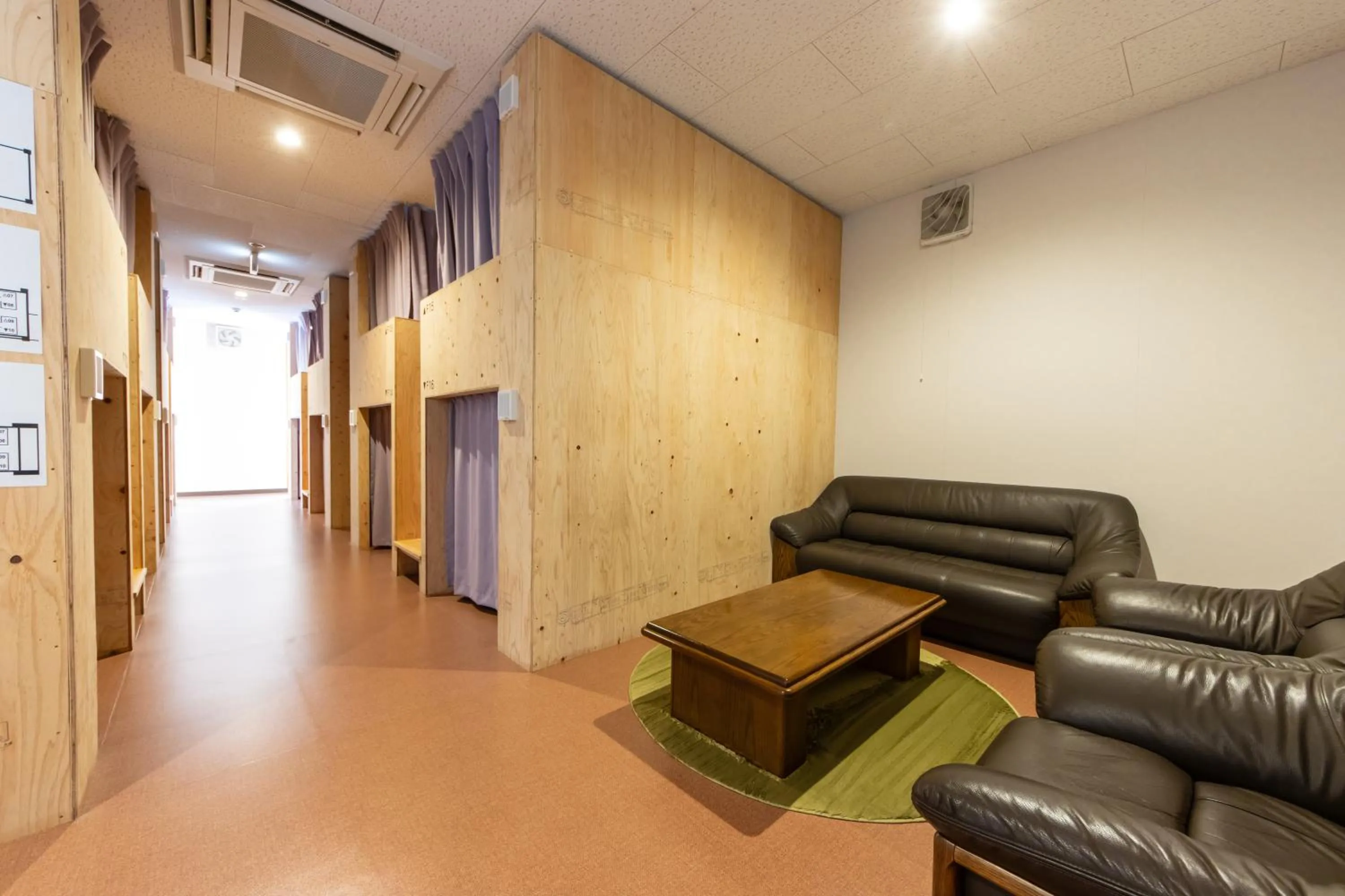 Photo of the whole room in Mezame Hostel