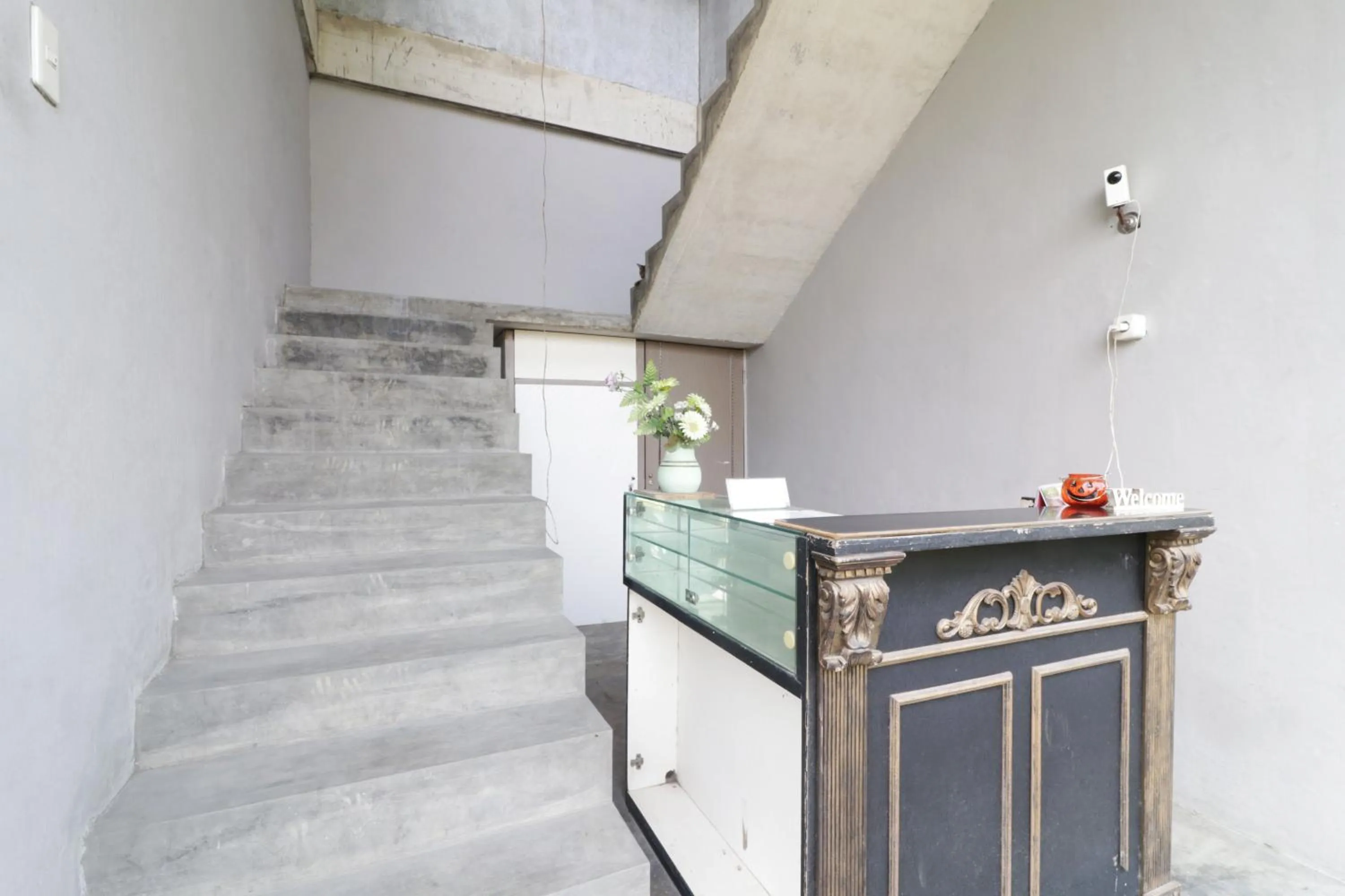 Lobby or reception in Krisna Hostel