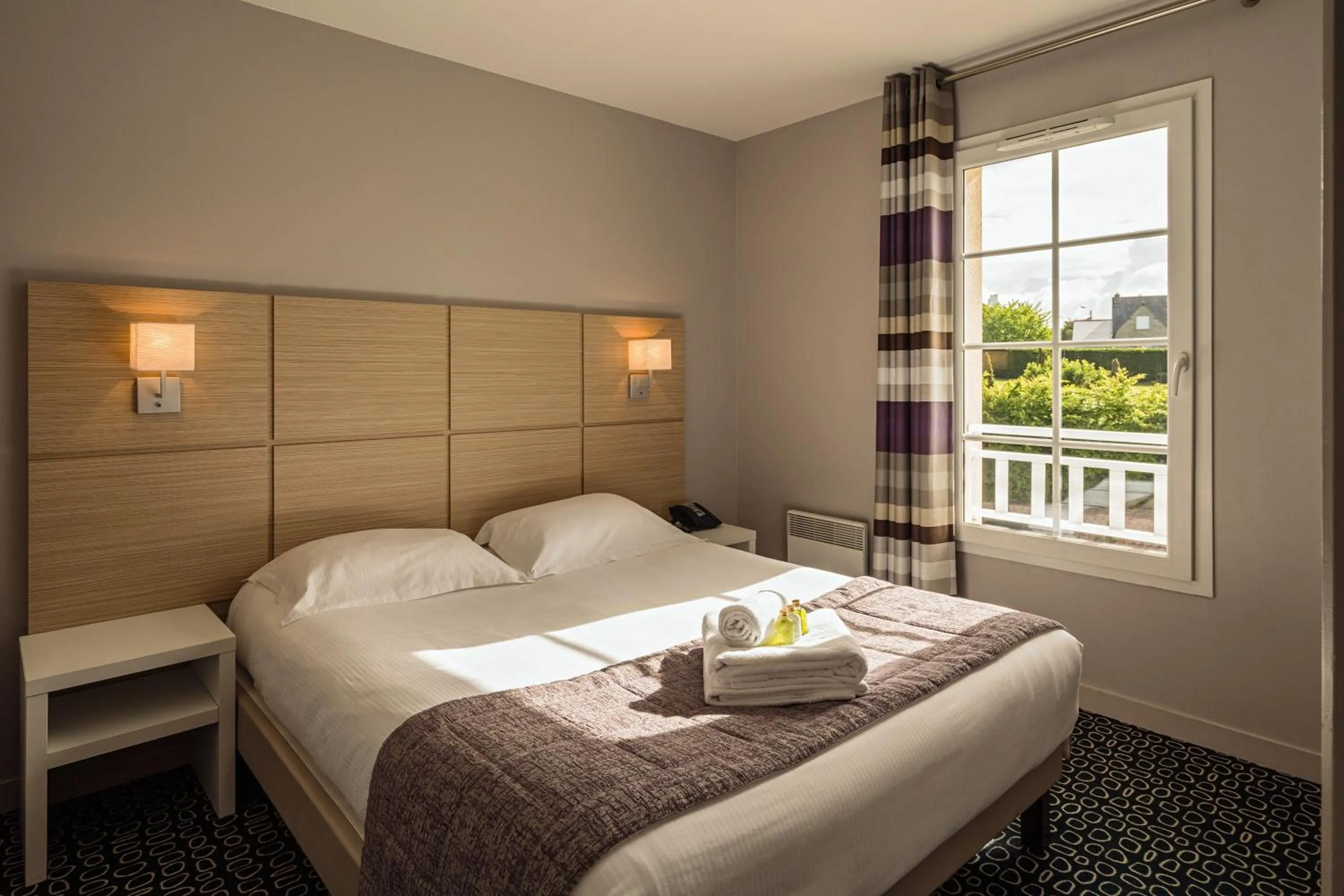 Bed in Les Villas du SPA