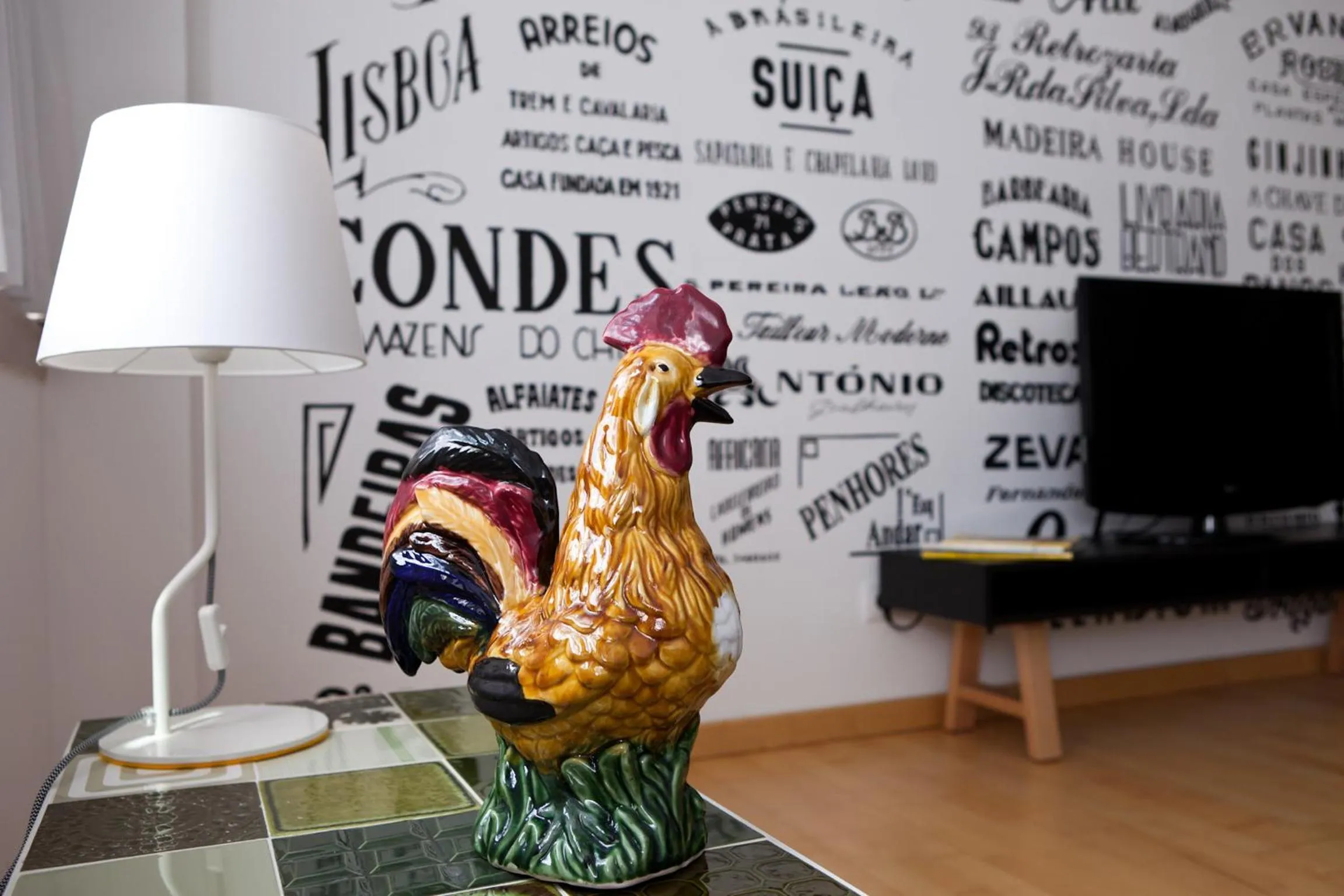 Decorative detail in The Lisbonaire Apartments