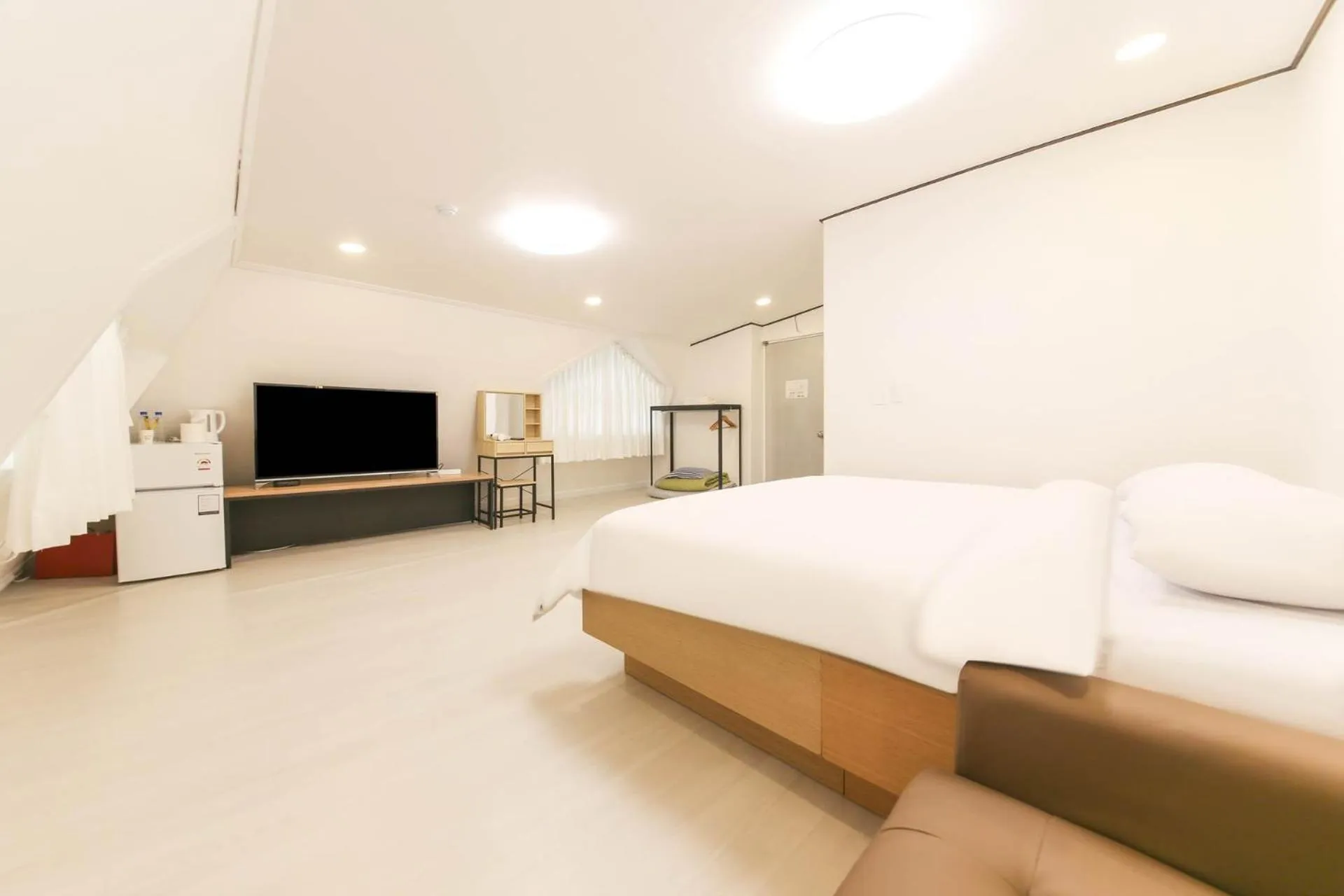 Bed in Seorak HOT Spring Mammoth Resotel