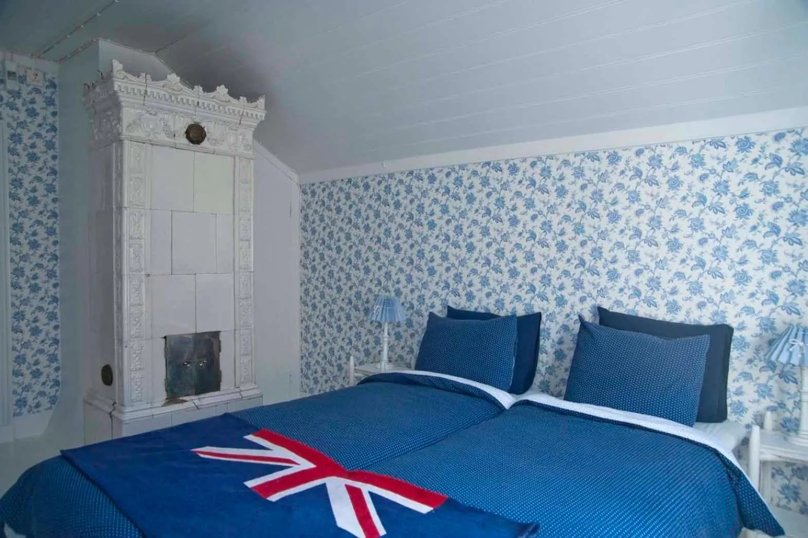 Bed in Johanssons Gårdshotell i Roslagen