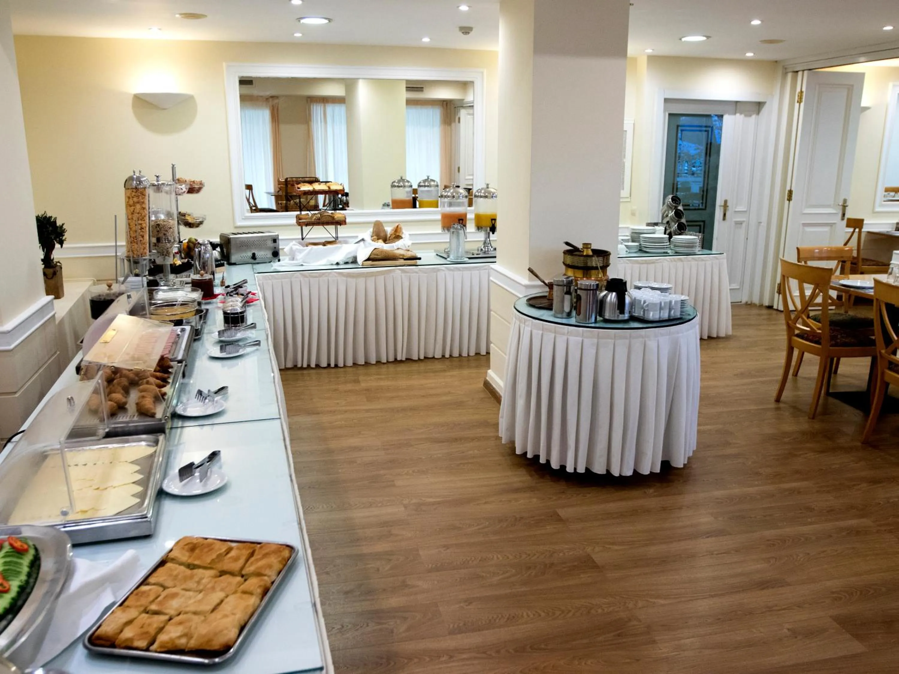 Buffet breakfast in Paliria Hotel