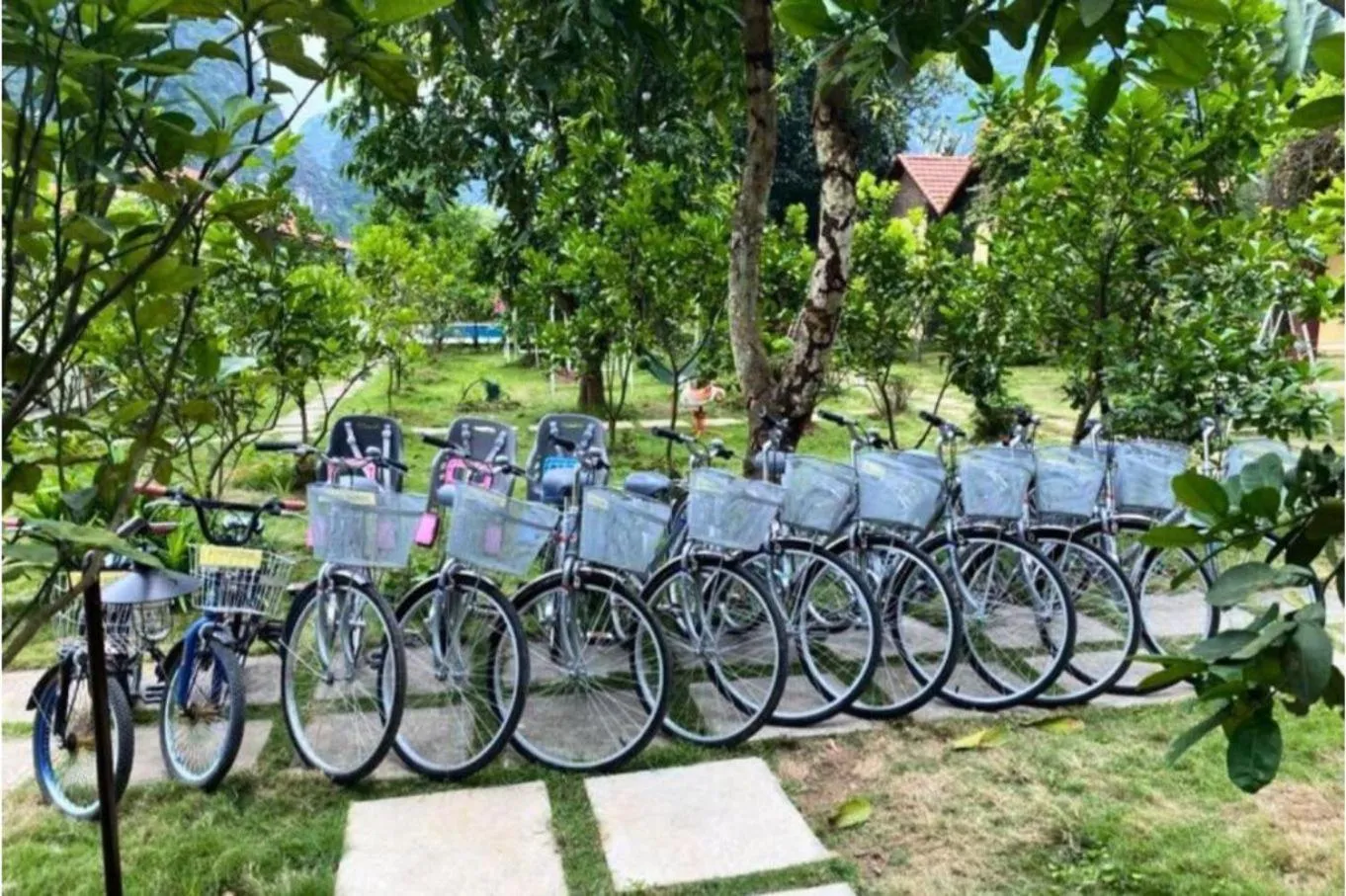 Cycling in Trang An Retreat