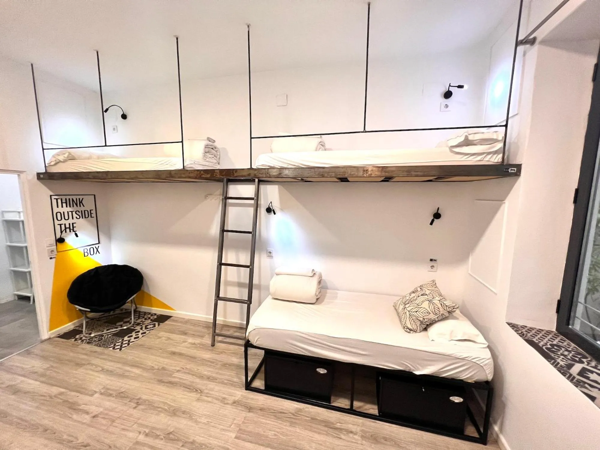 Photo of the whole room, Bed in ECO Hostel