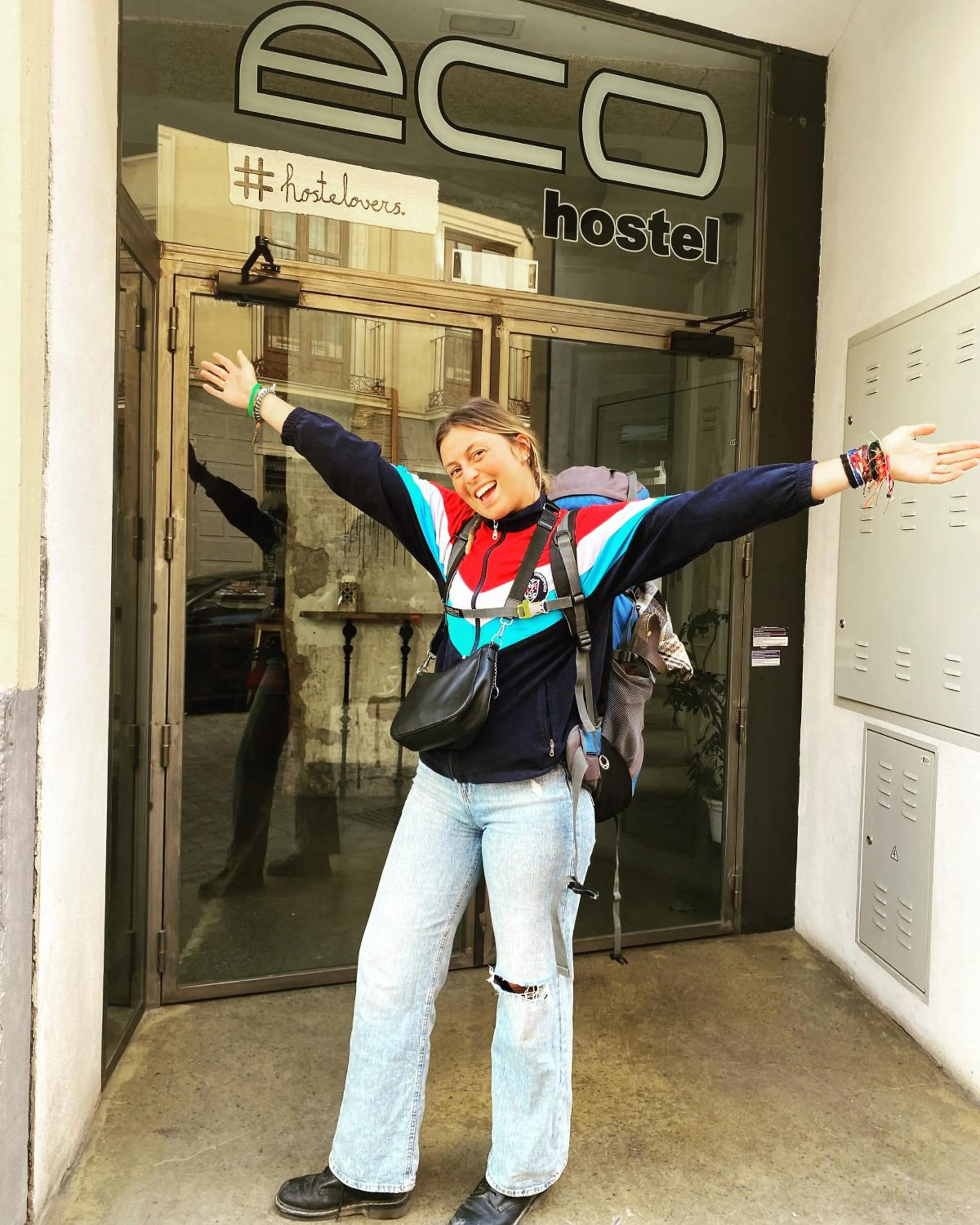 People in ECO Hostel