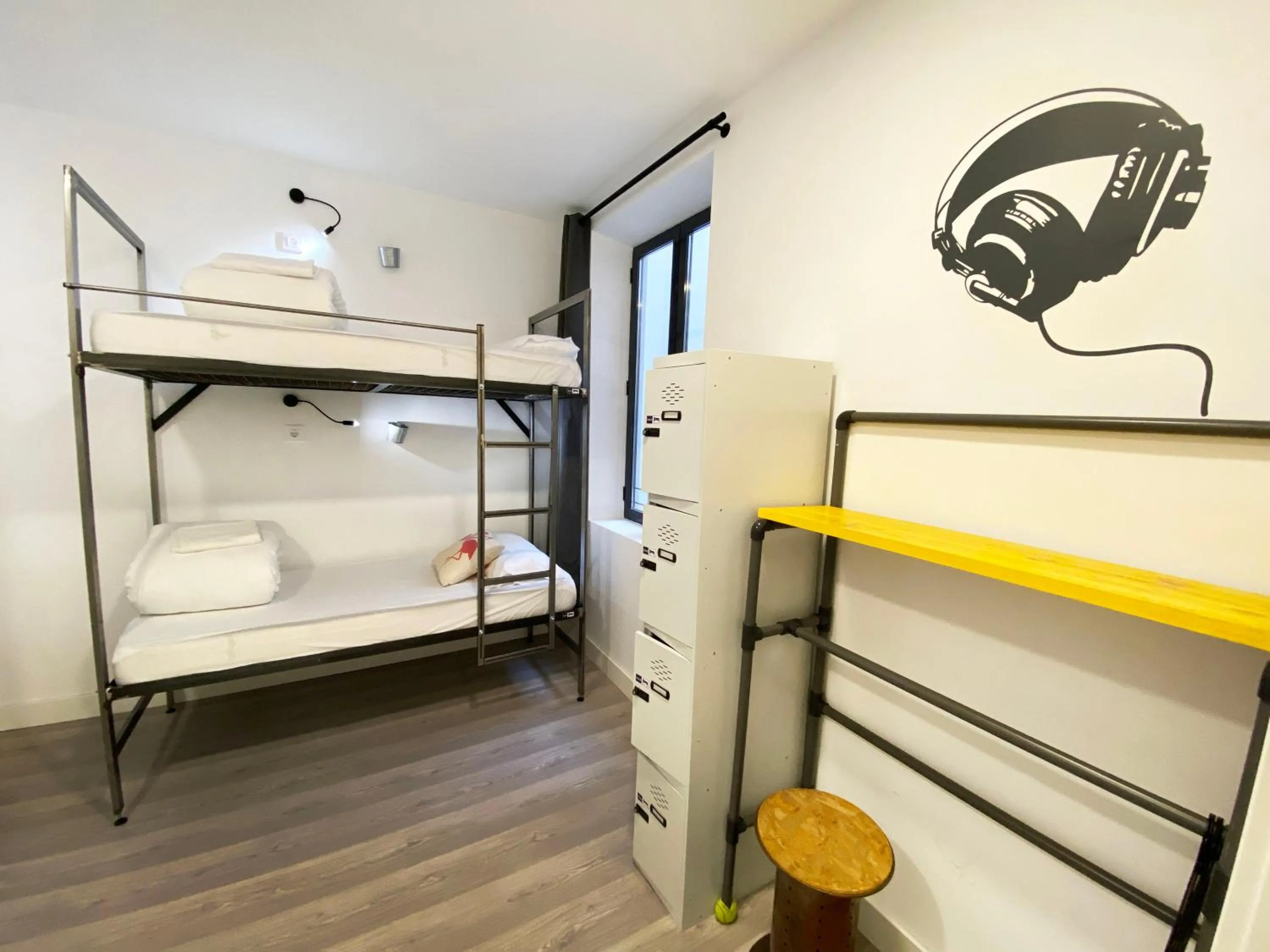 Decorative detail, Bed in ECO Hostel