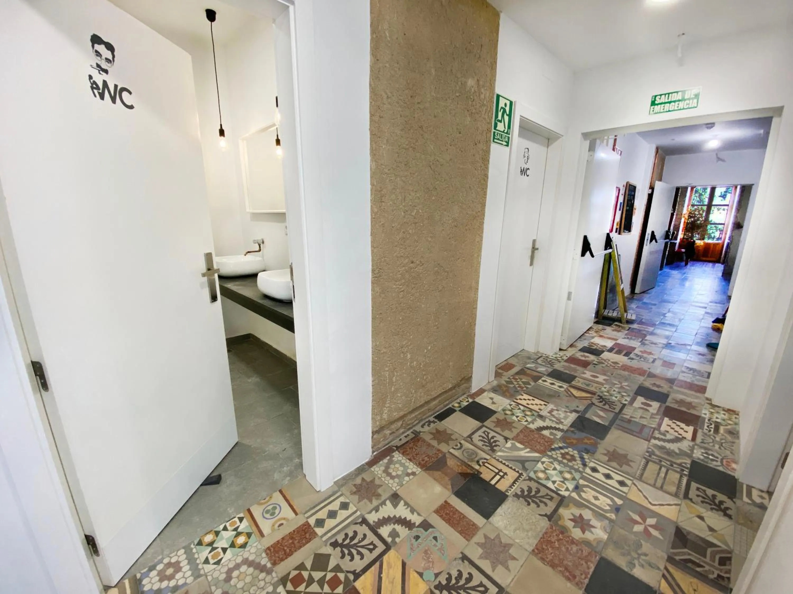 Public Bath in ECO Hostel