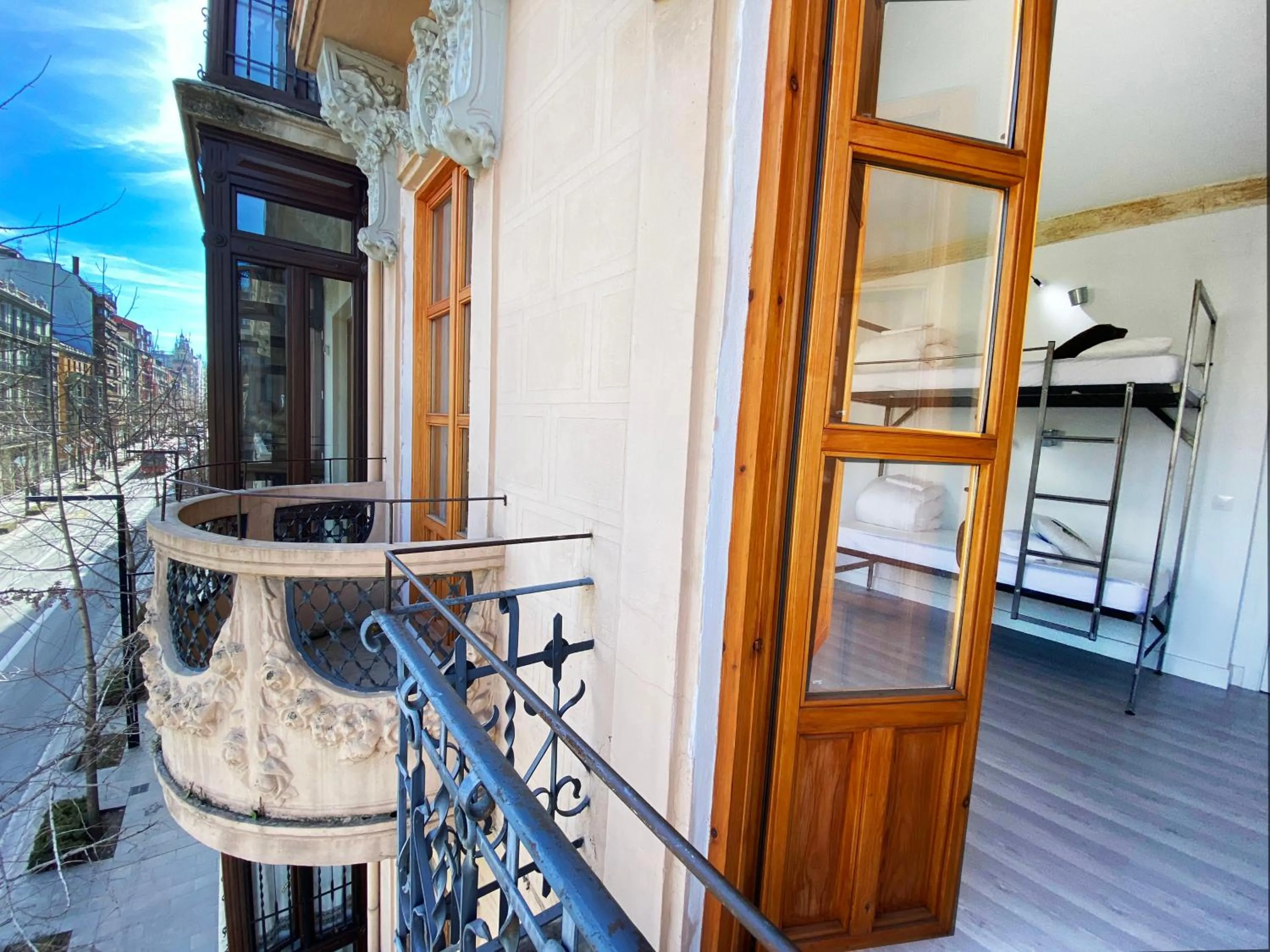 Facade/entrance in ECO Hostel