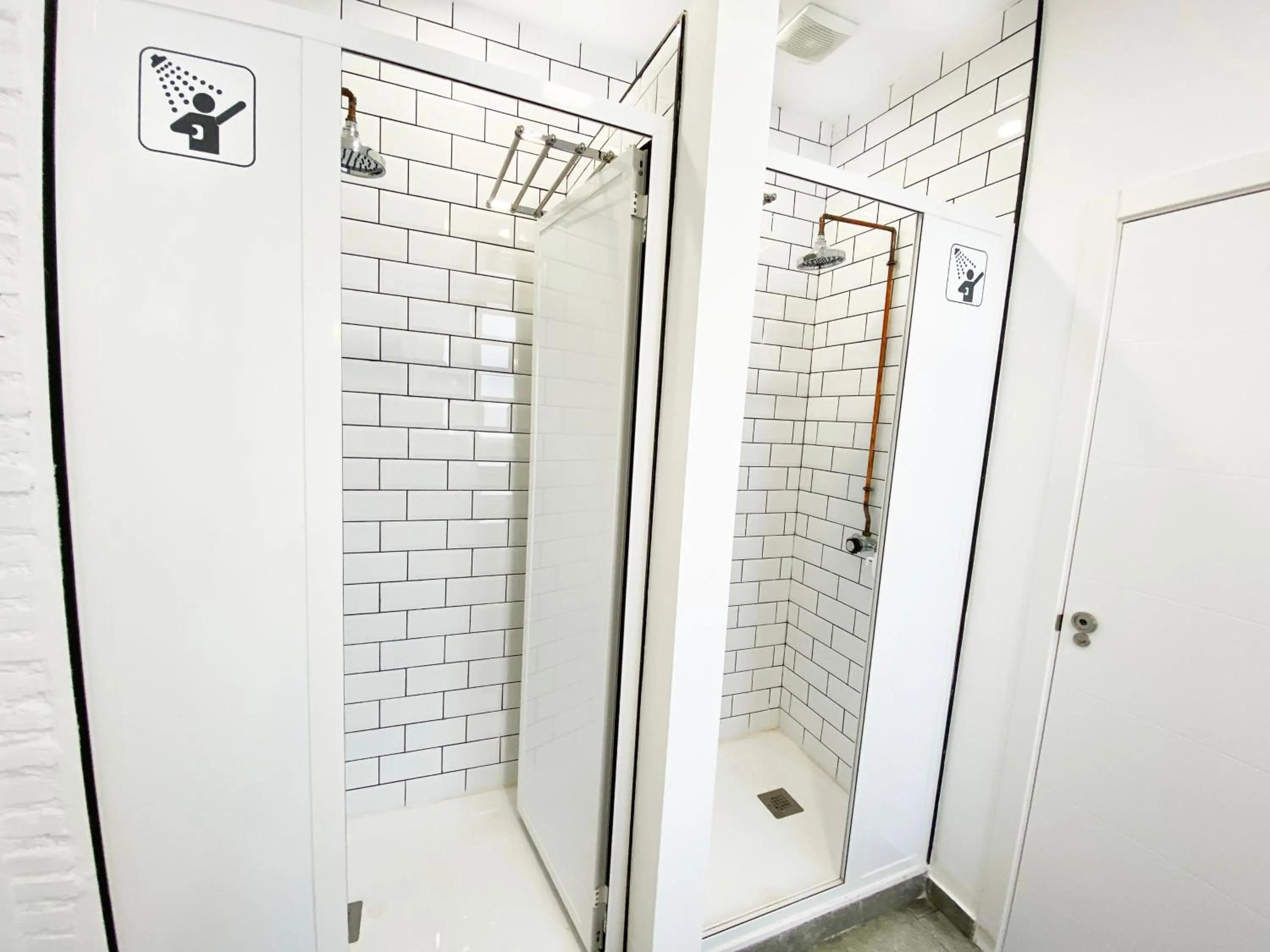 Shower in ECO Hostel