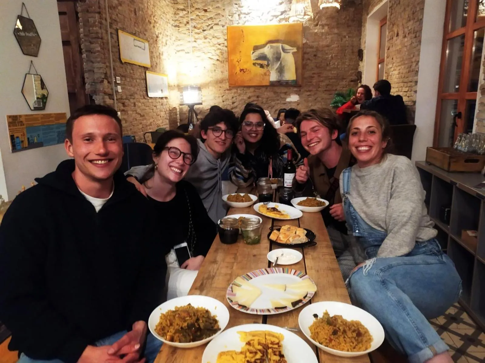 People in ECO Hostel