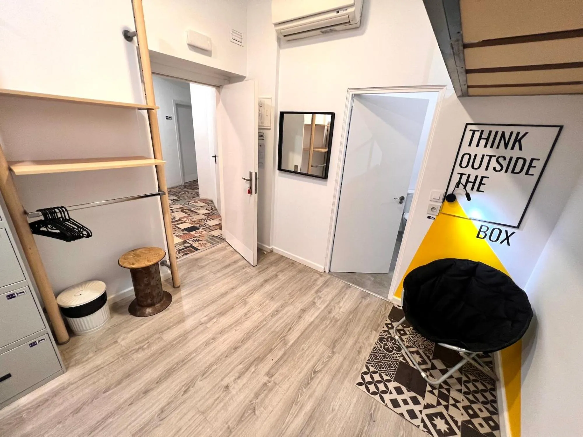 Photo of the whole room in ECO Hostel