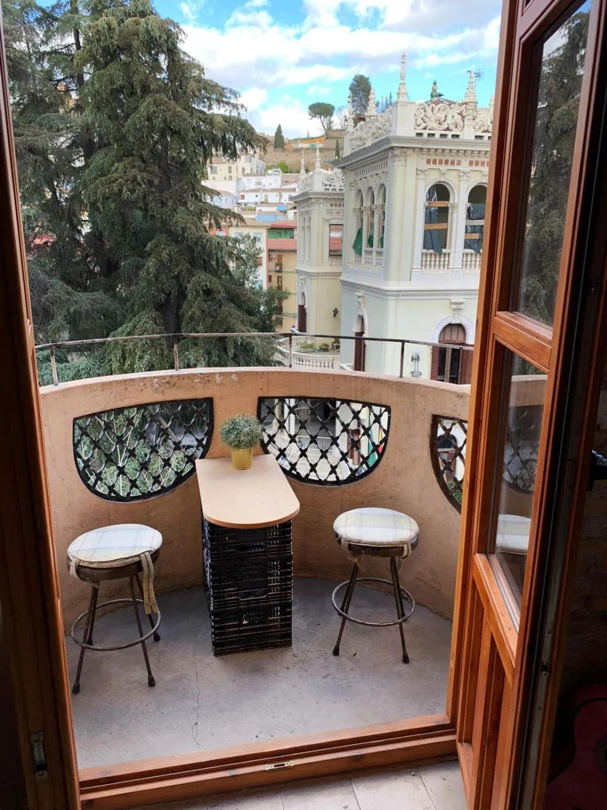 Balcony/Terrace in ECO Hostel