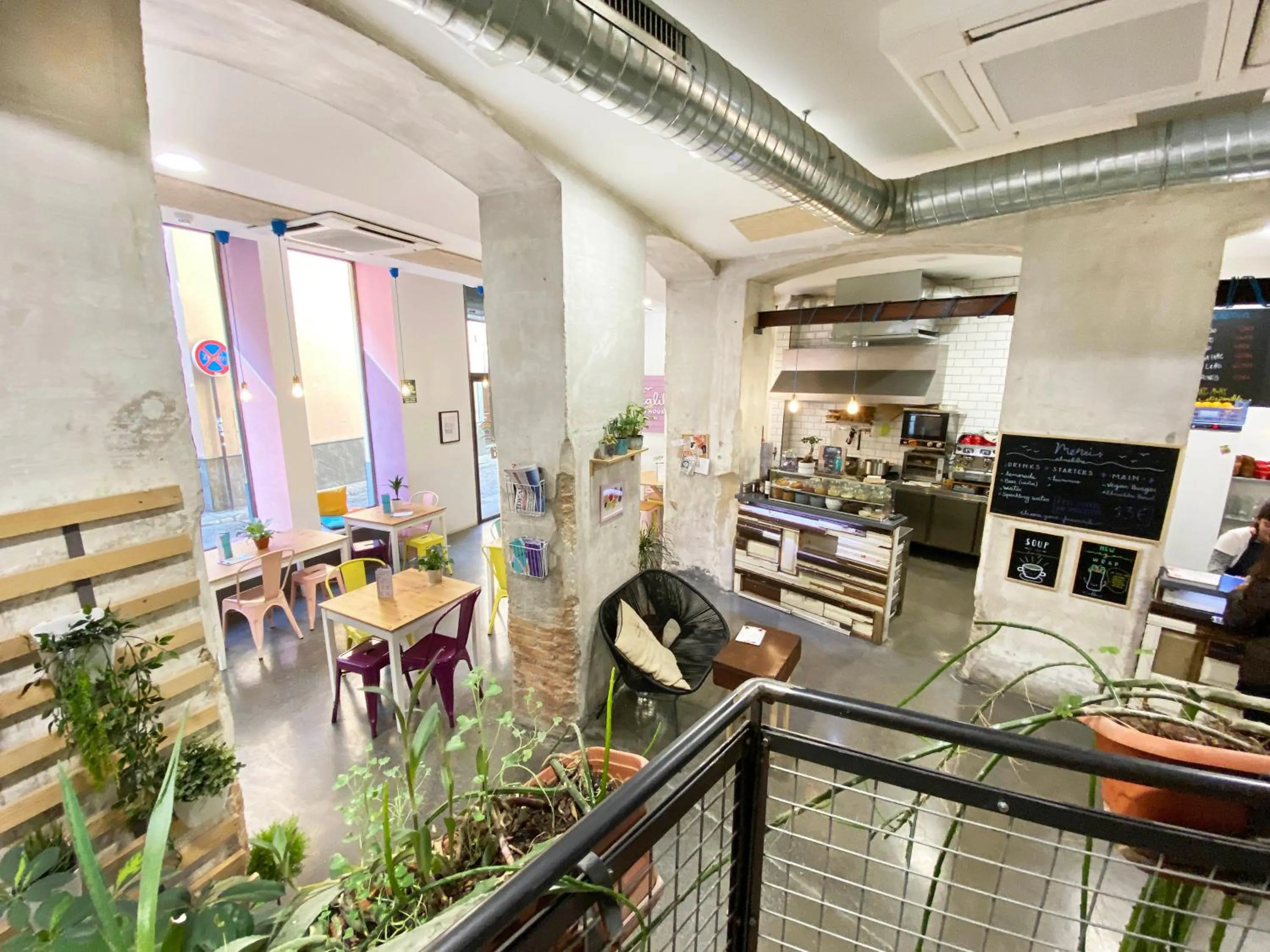 Lobby or reception in ECO Hostel