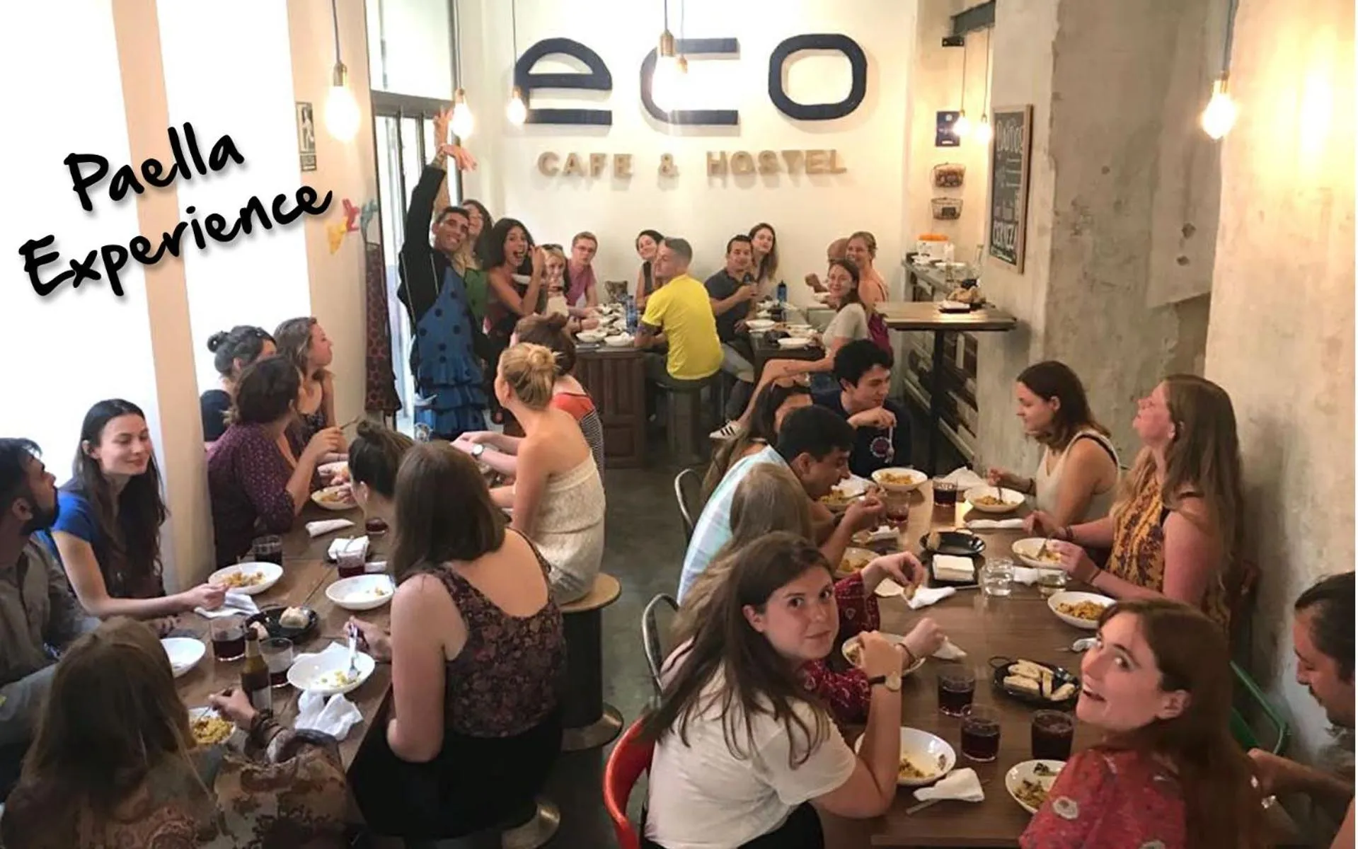 People in ECO Hostel