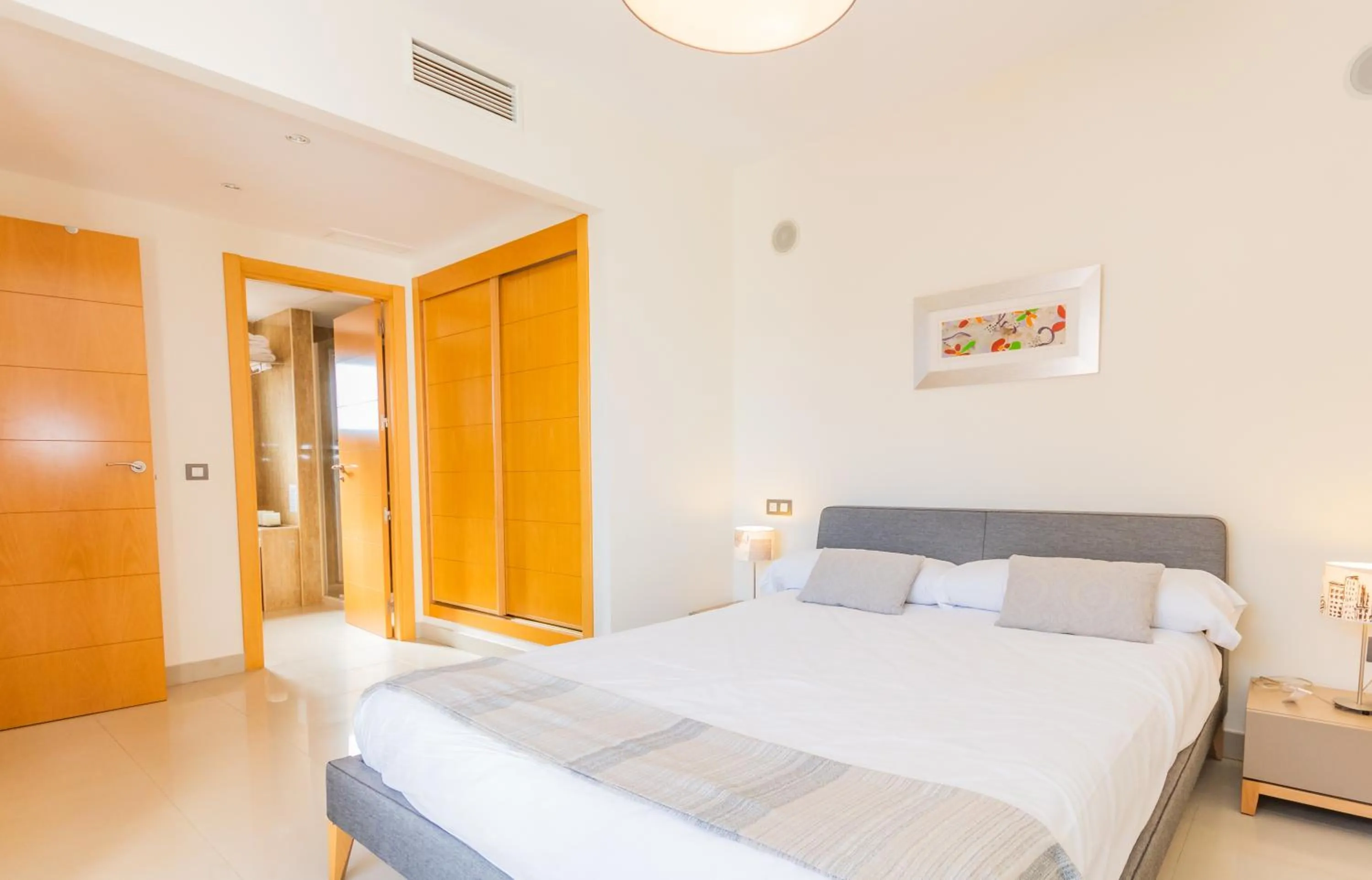 Bed in Cortijo Del Mar Resort