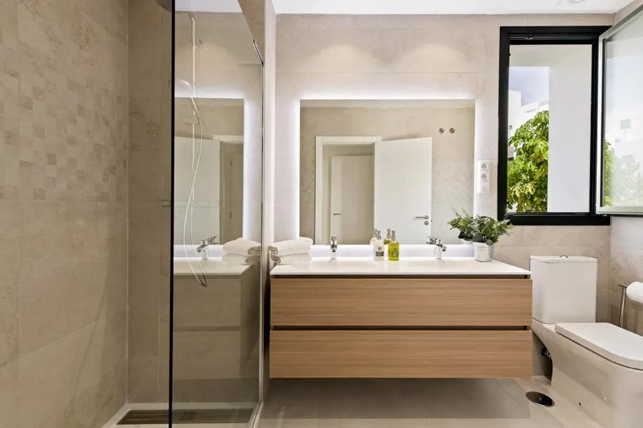 Bathroom in Cortijo Del Mar Resort