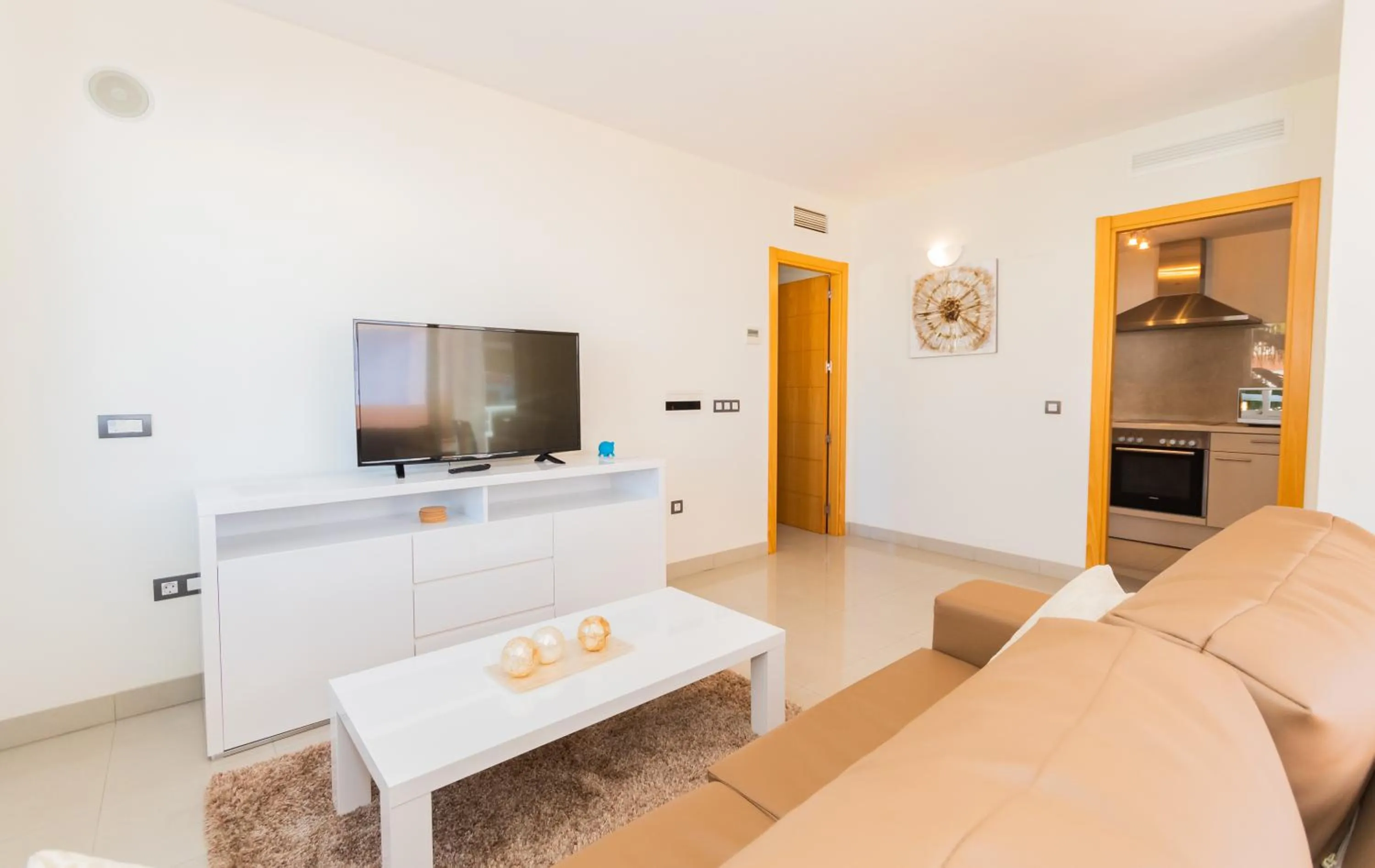 Living room in Cortijo Del Mar Resort