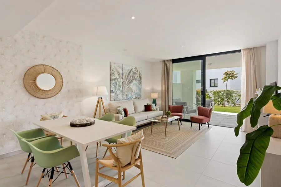 Living room in Cortijo Del Mar Resort